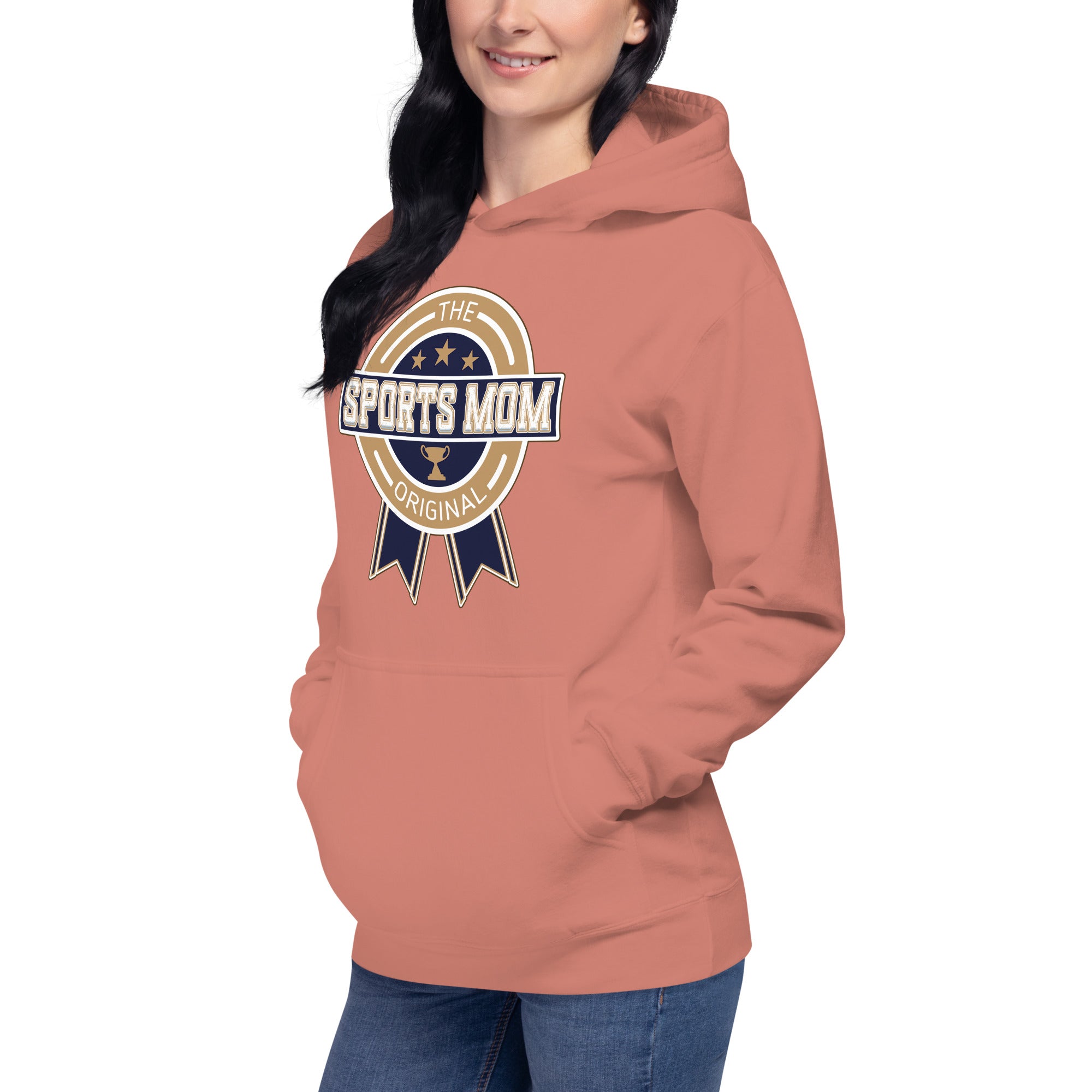 The Original Sports Mom Inaugural Away Game Heavy Hoodie