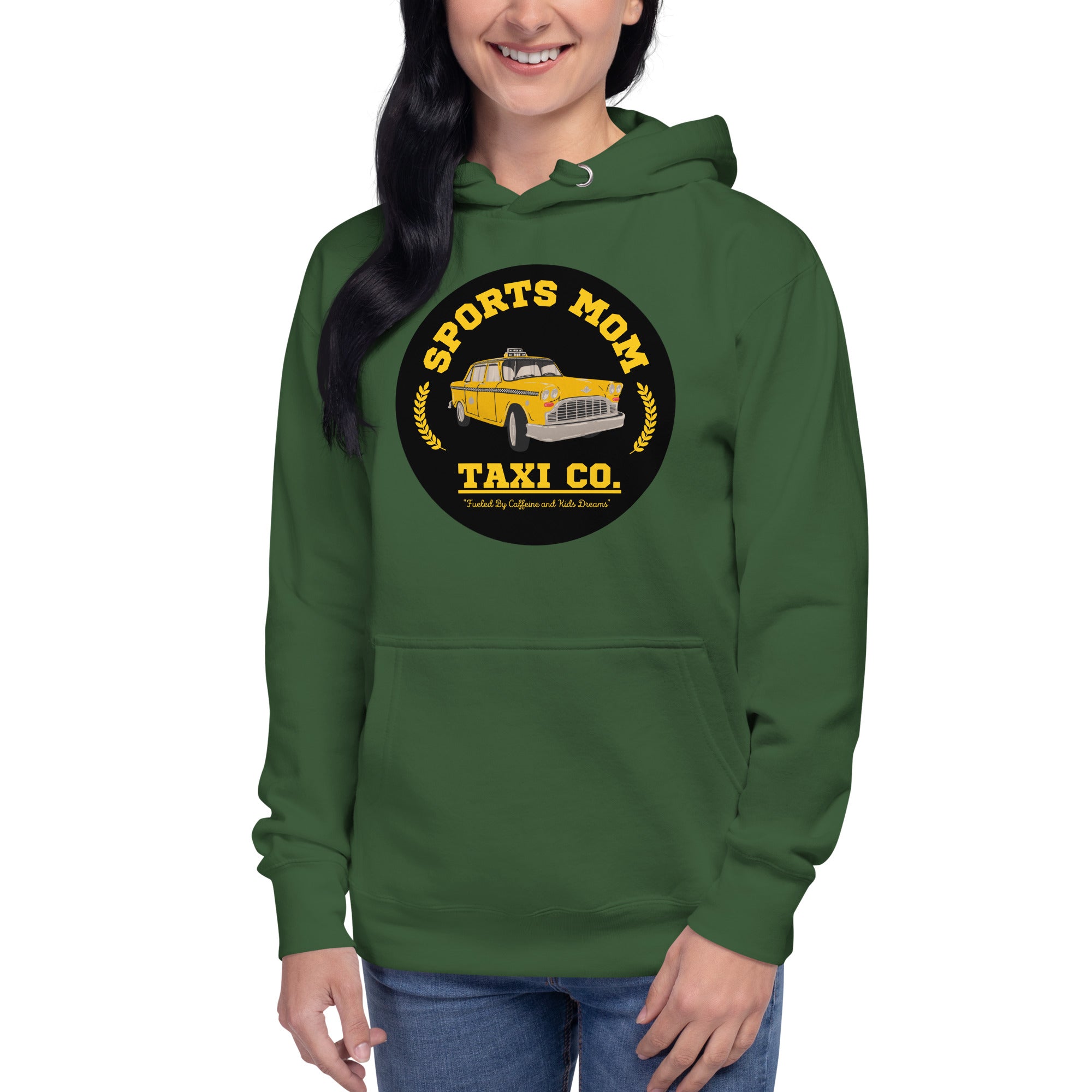 The Sports Mom Taxi Co. Original Heavy Hoodie