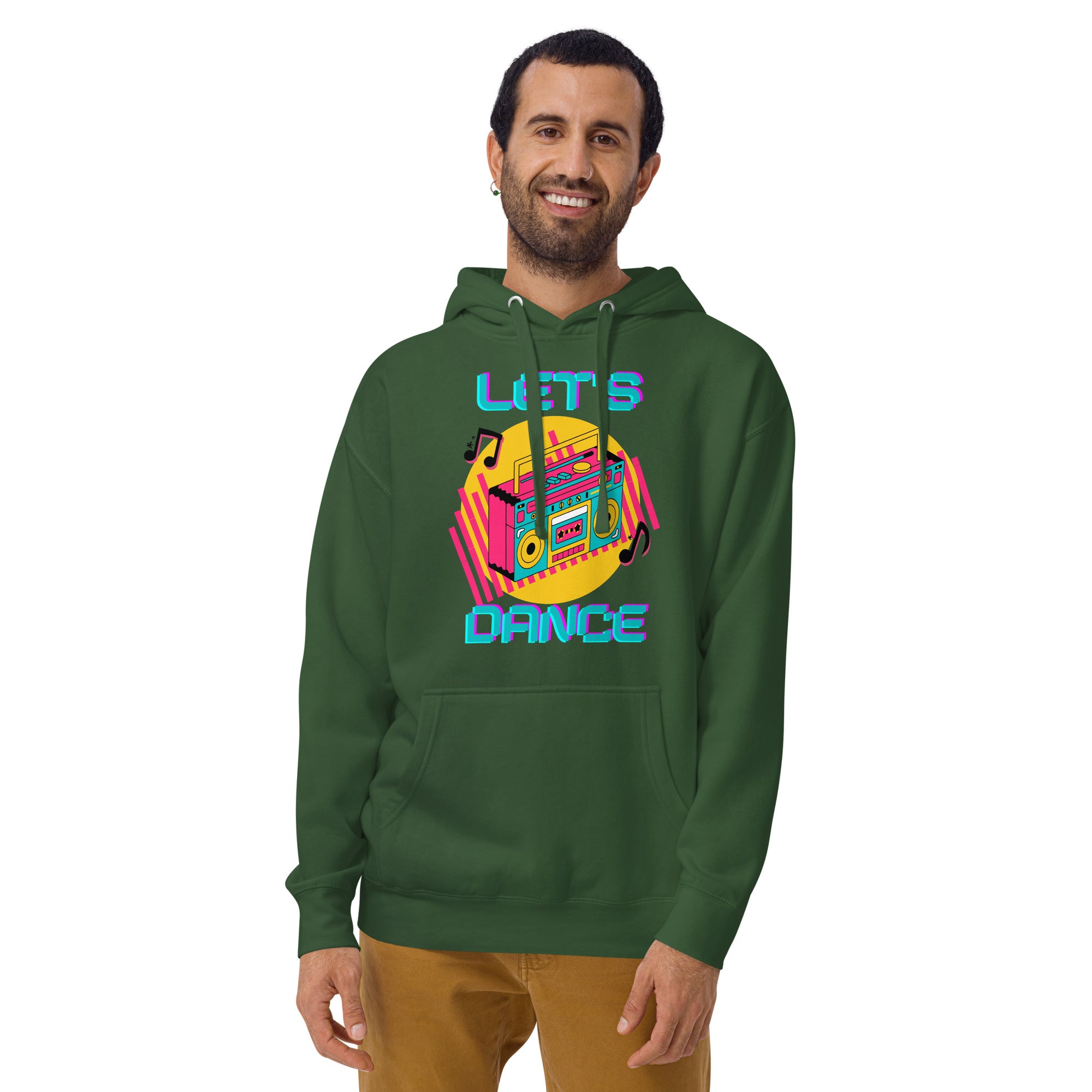 Let's Dance Men's Heavy Hoodie