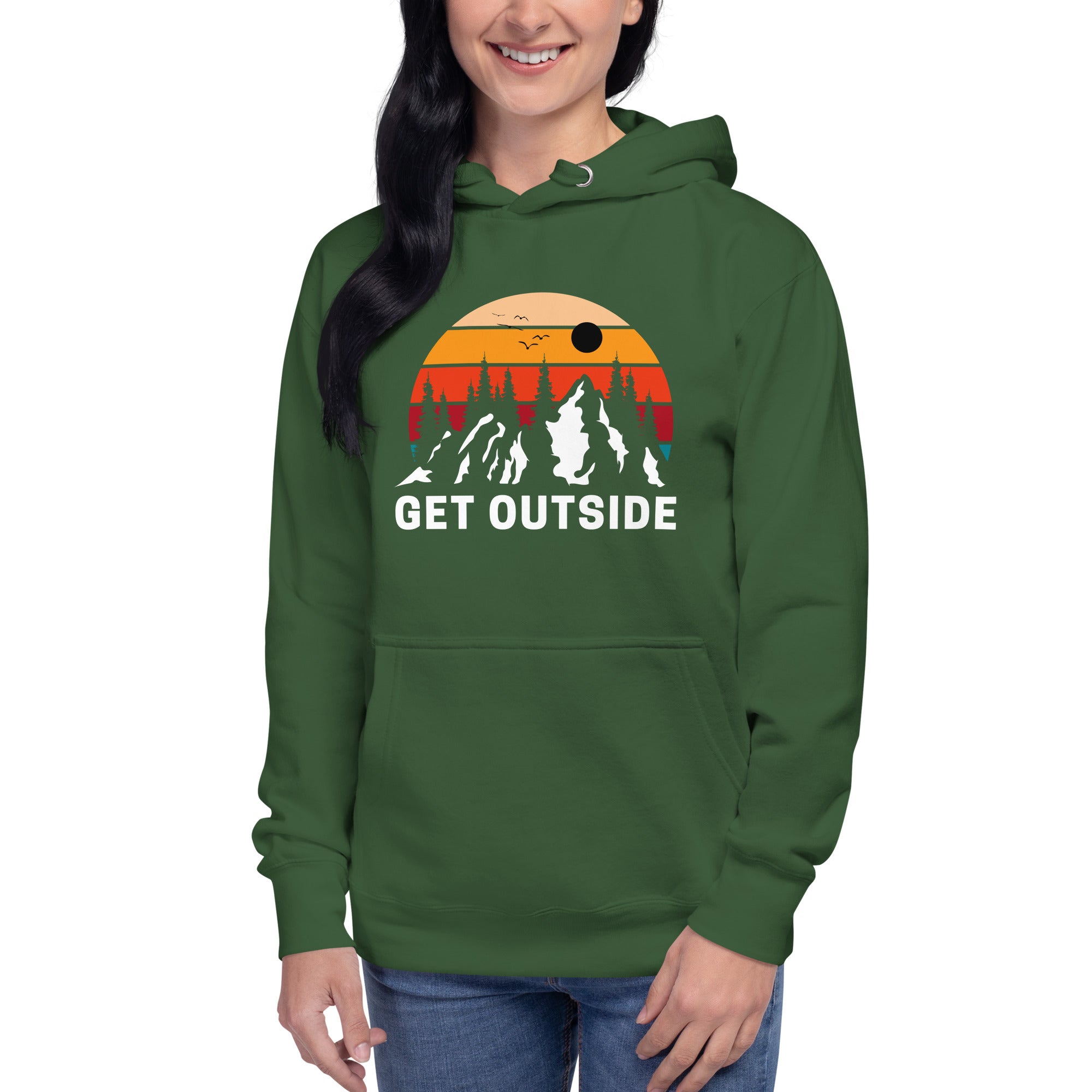 Get Outside Women's Heavy Hoodie