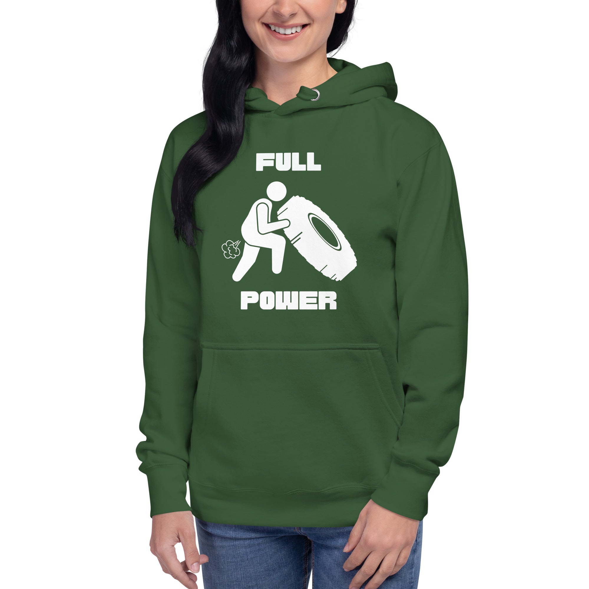Full Power Women's Heavy Hoodie
