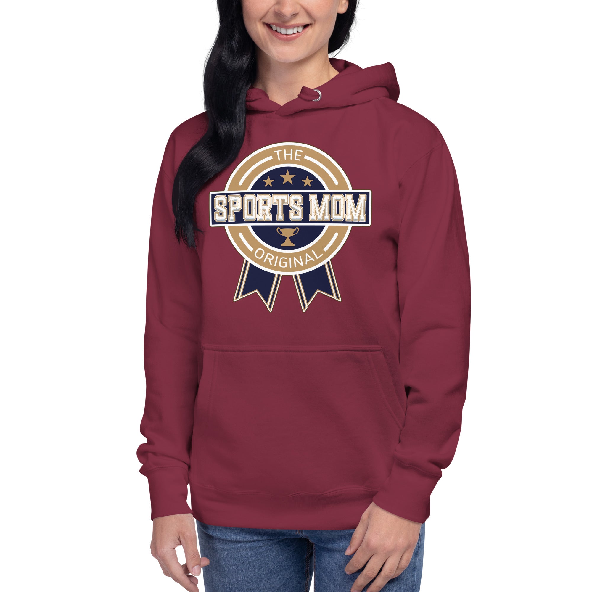 The Original Sports Mom Inaugural Away Game Heavy Hoodie