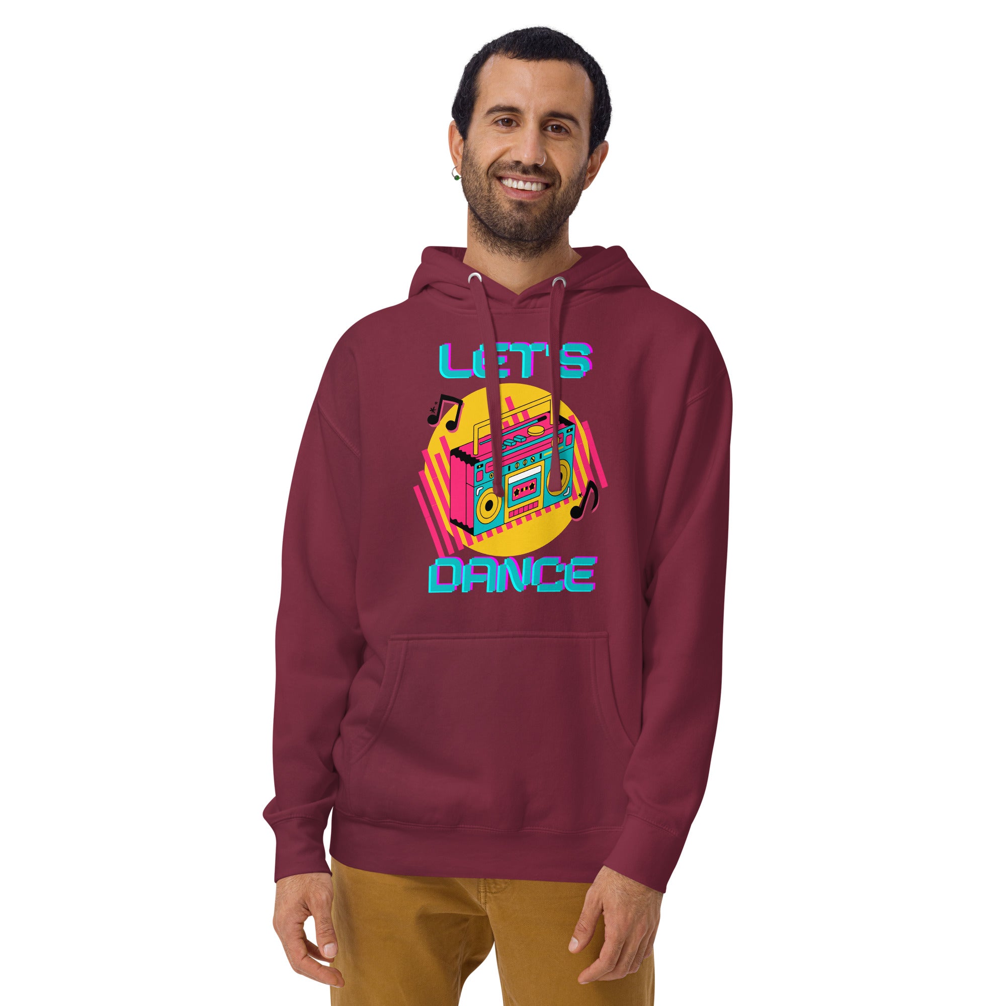 Let's Dance Men's Heavy Hoodie