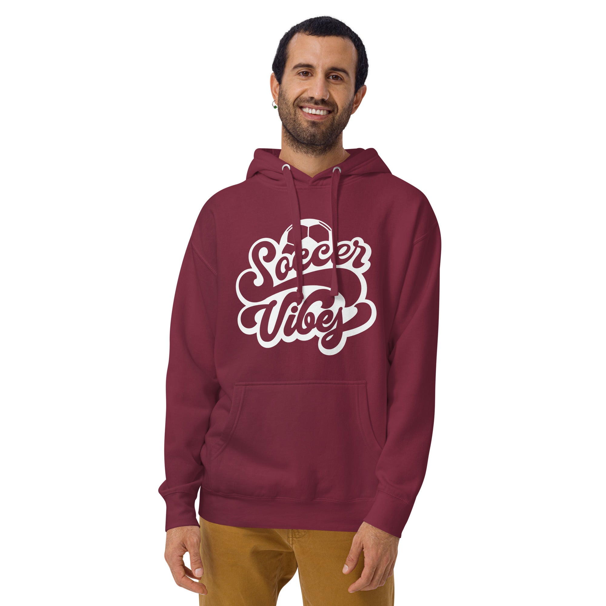 Soccer Vibes Men's Heavy Hoodie