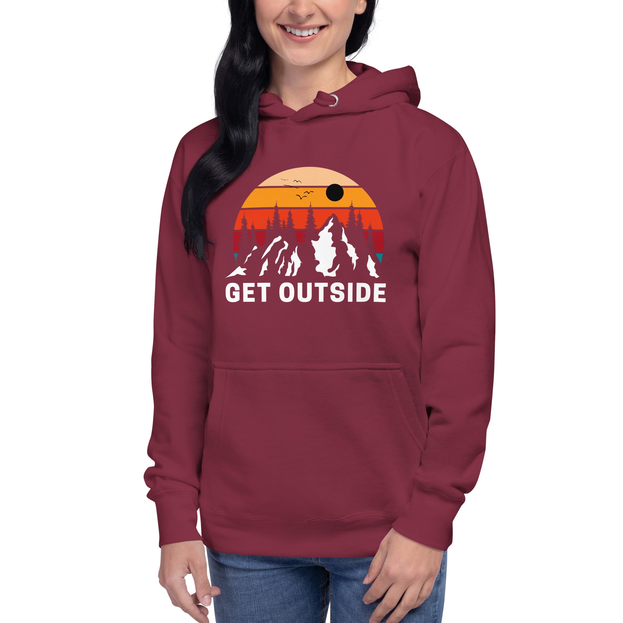 Get Outside Women's Heavy Hoodie