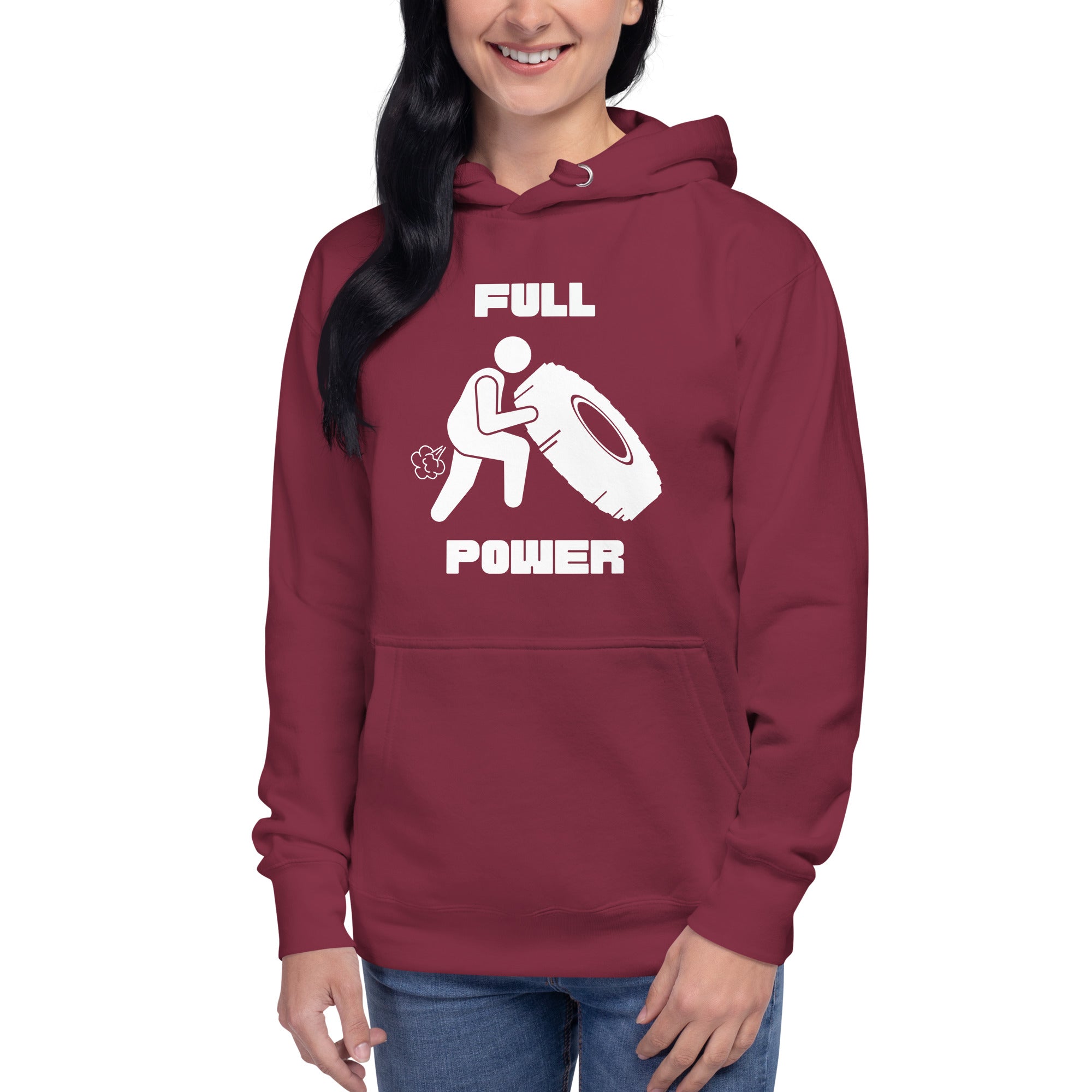 Full Power Women's Heavy Hoodie