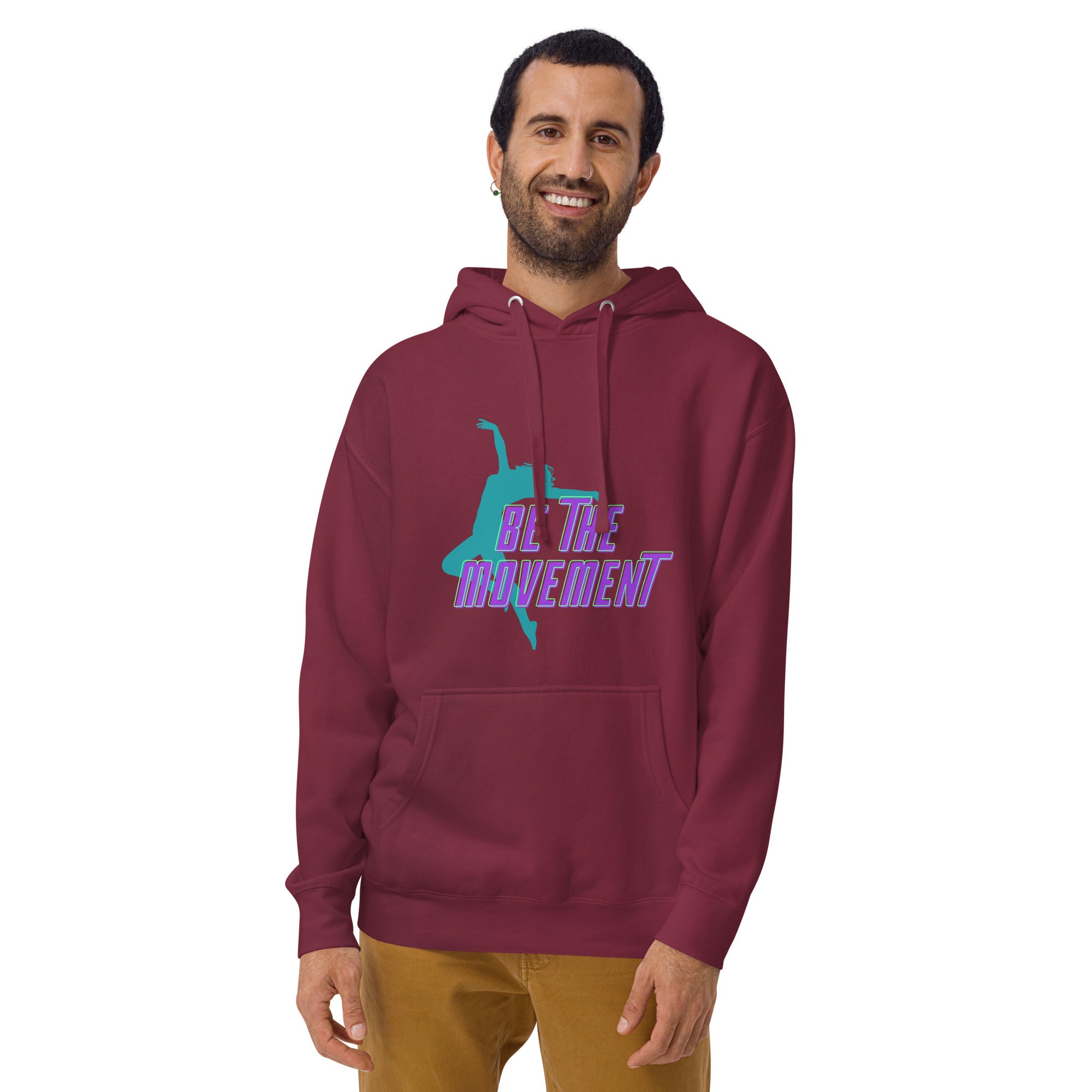 Be The Movement Men's Heavy Hoodie
