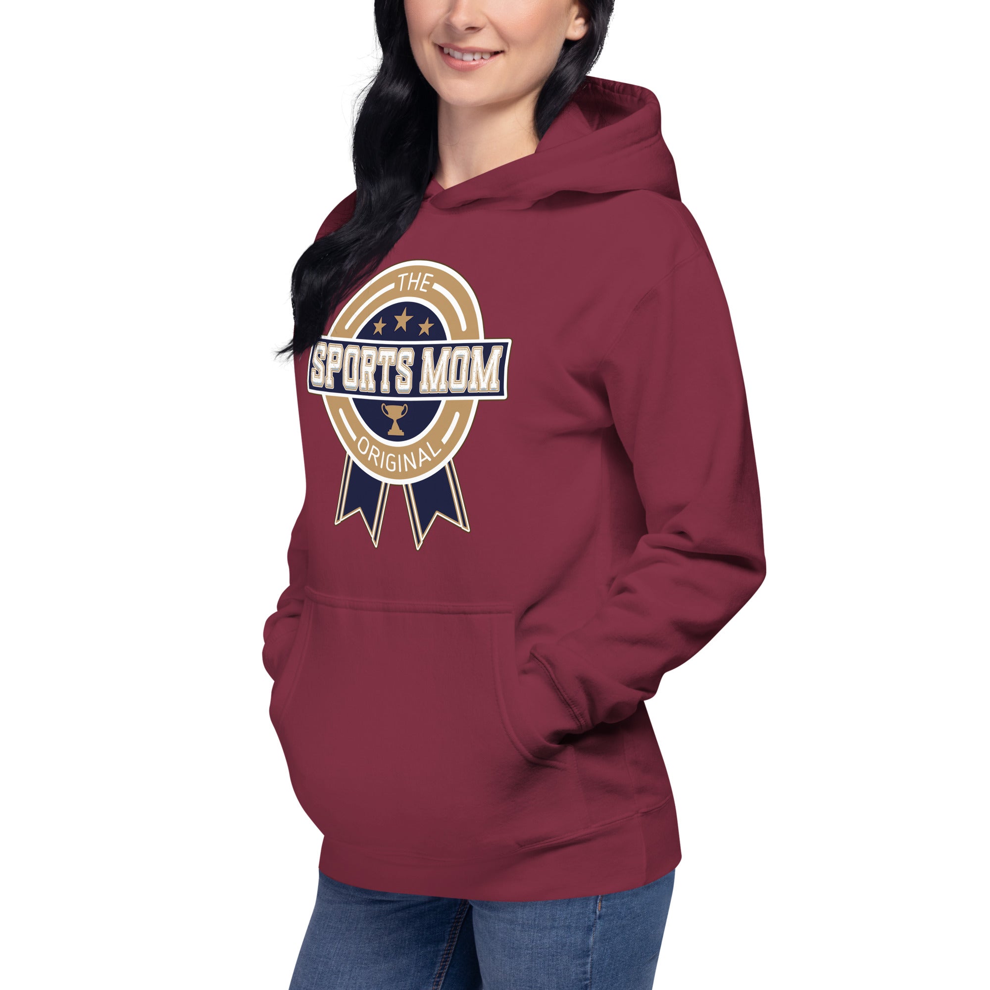 The Original Sports Mom Inaugural Away Game Heavy Hoodie