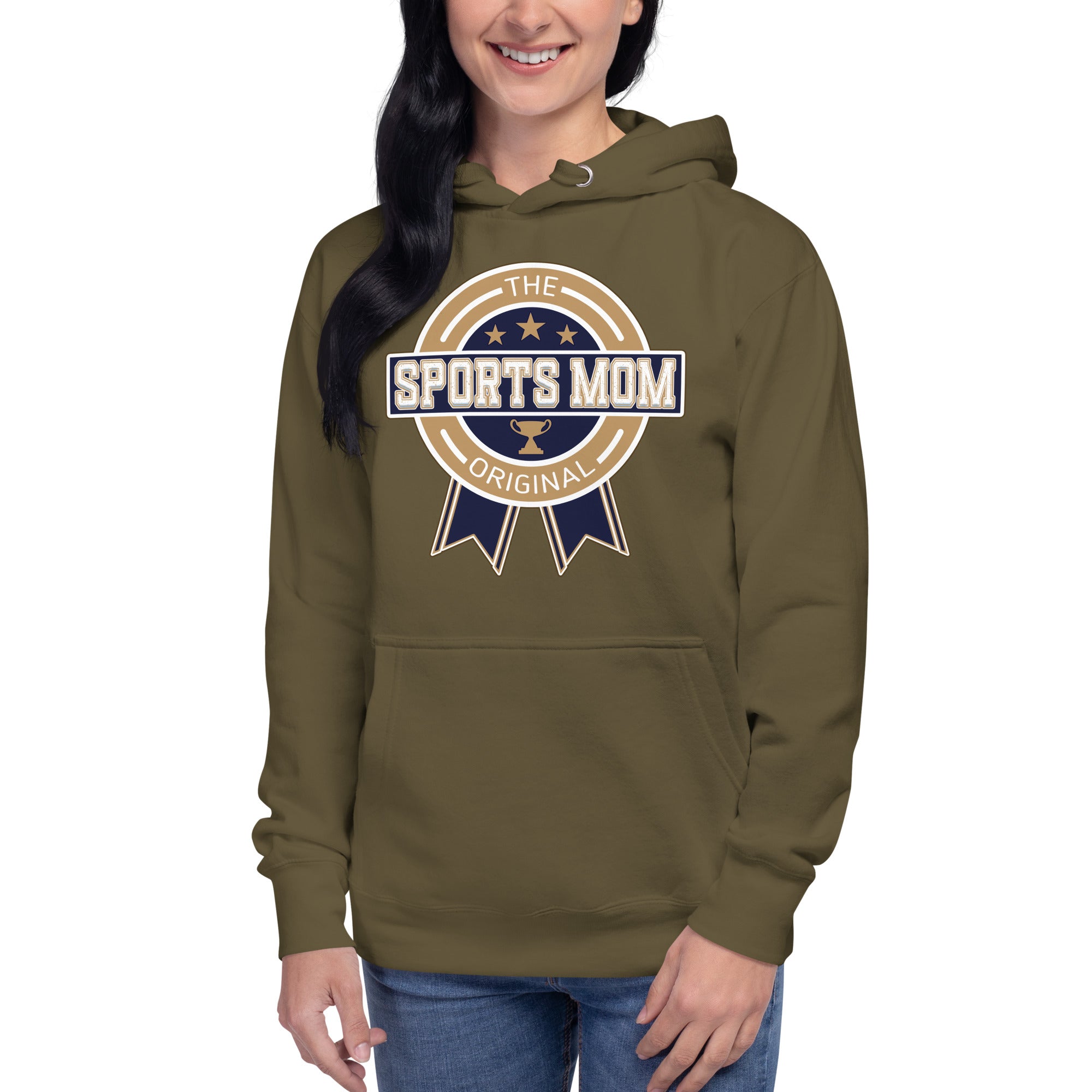 The Original Sports Mom Inaugural Away Game Heavy Hoodie