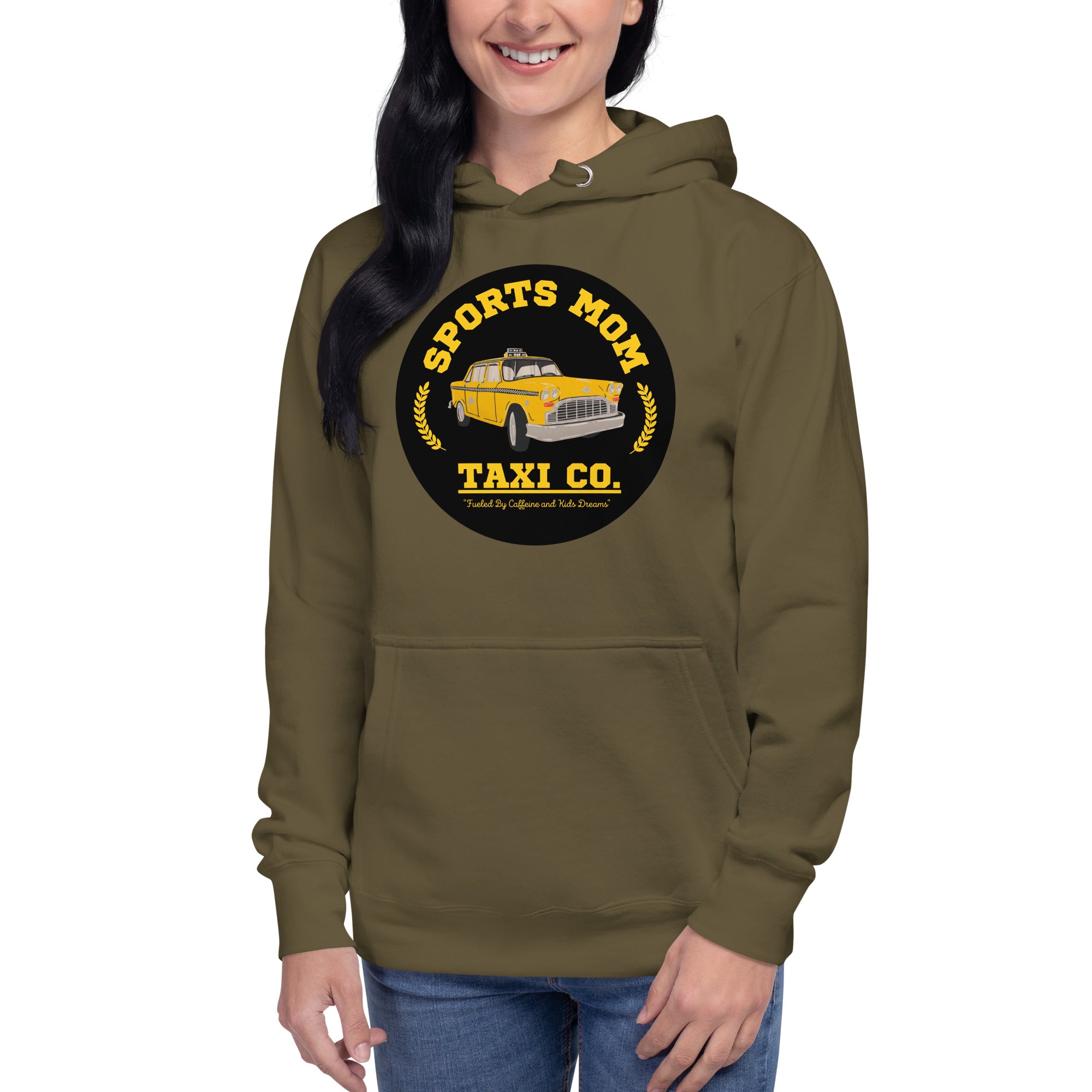 The Sports Mom Taxi Co. Original Heavy Hoodie