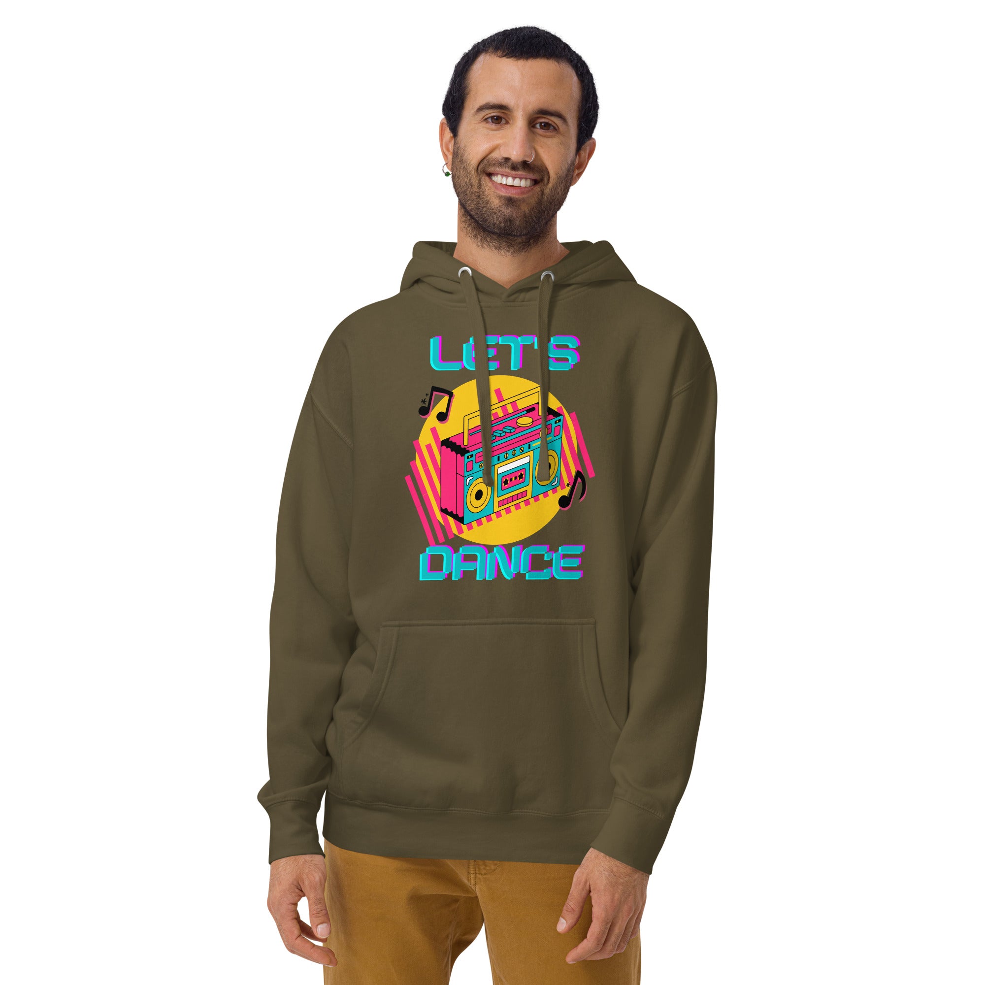 Let's Dance Men's Heavy Hoodie