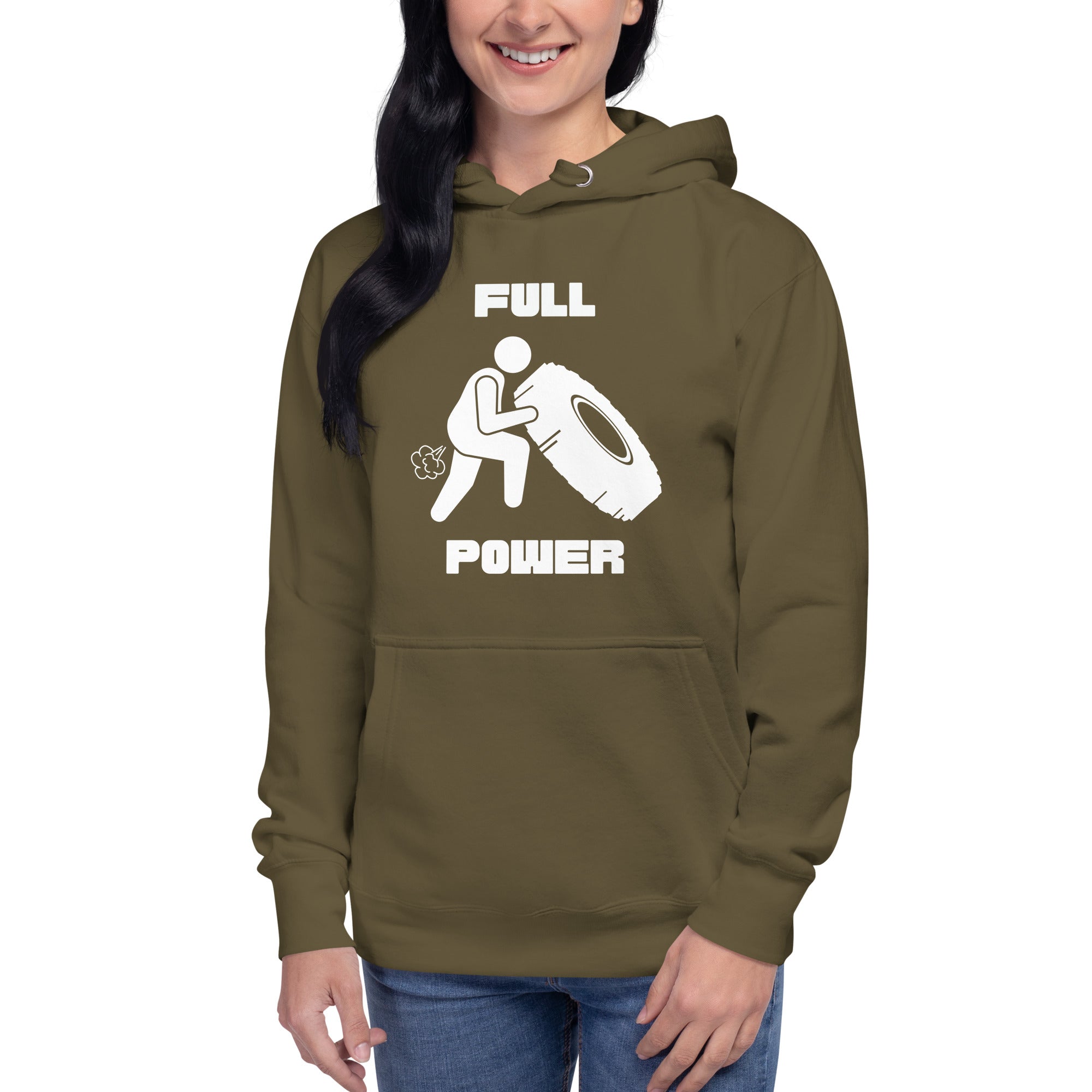 Full Power Women's Heavy Hoodie