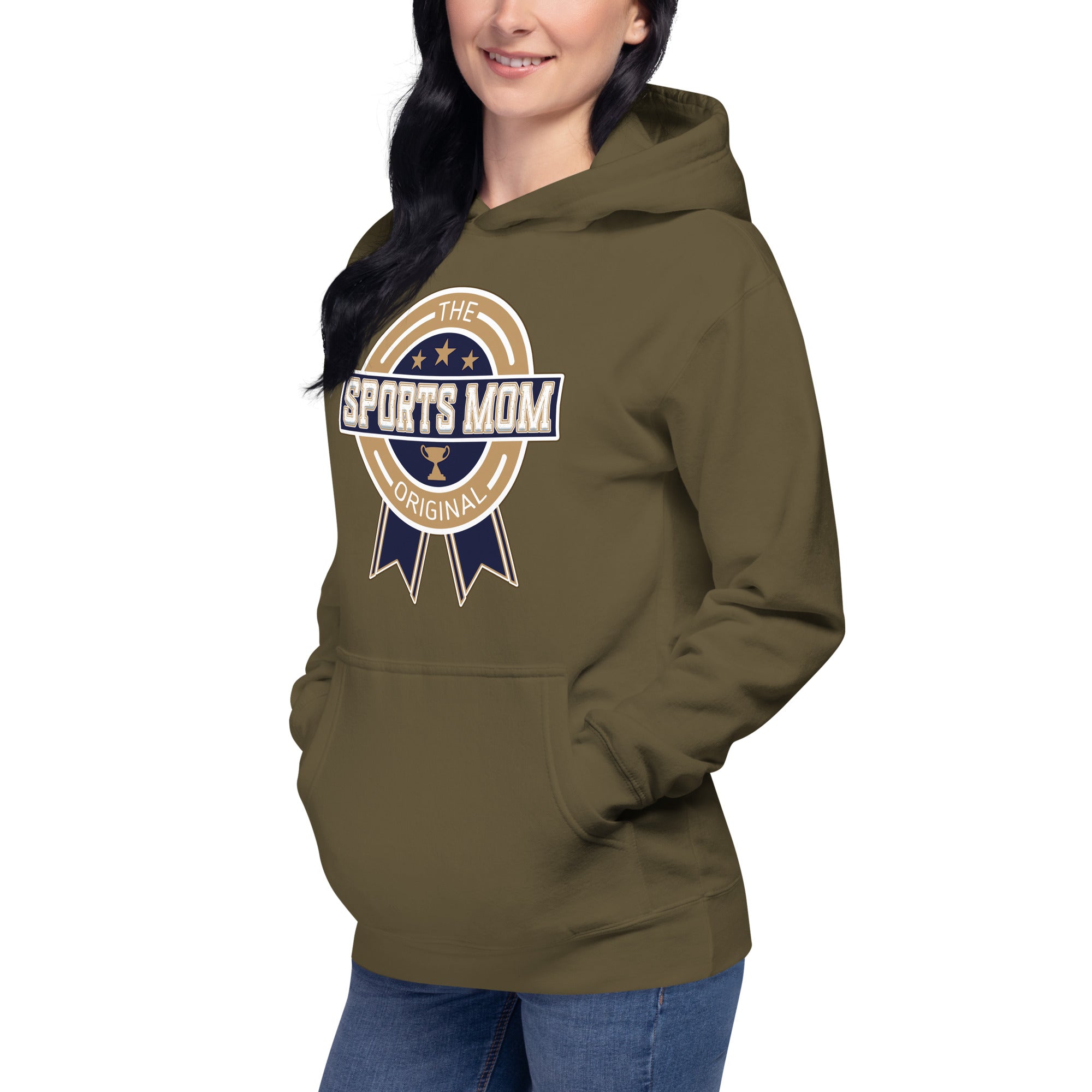 The Original Sports Mom Inaugural Away Game Heavy Hoodie