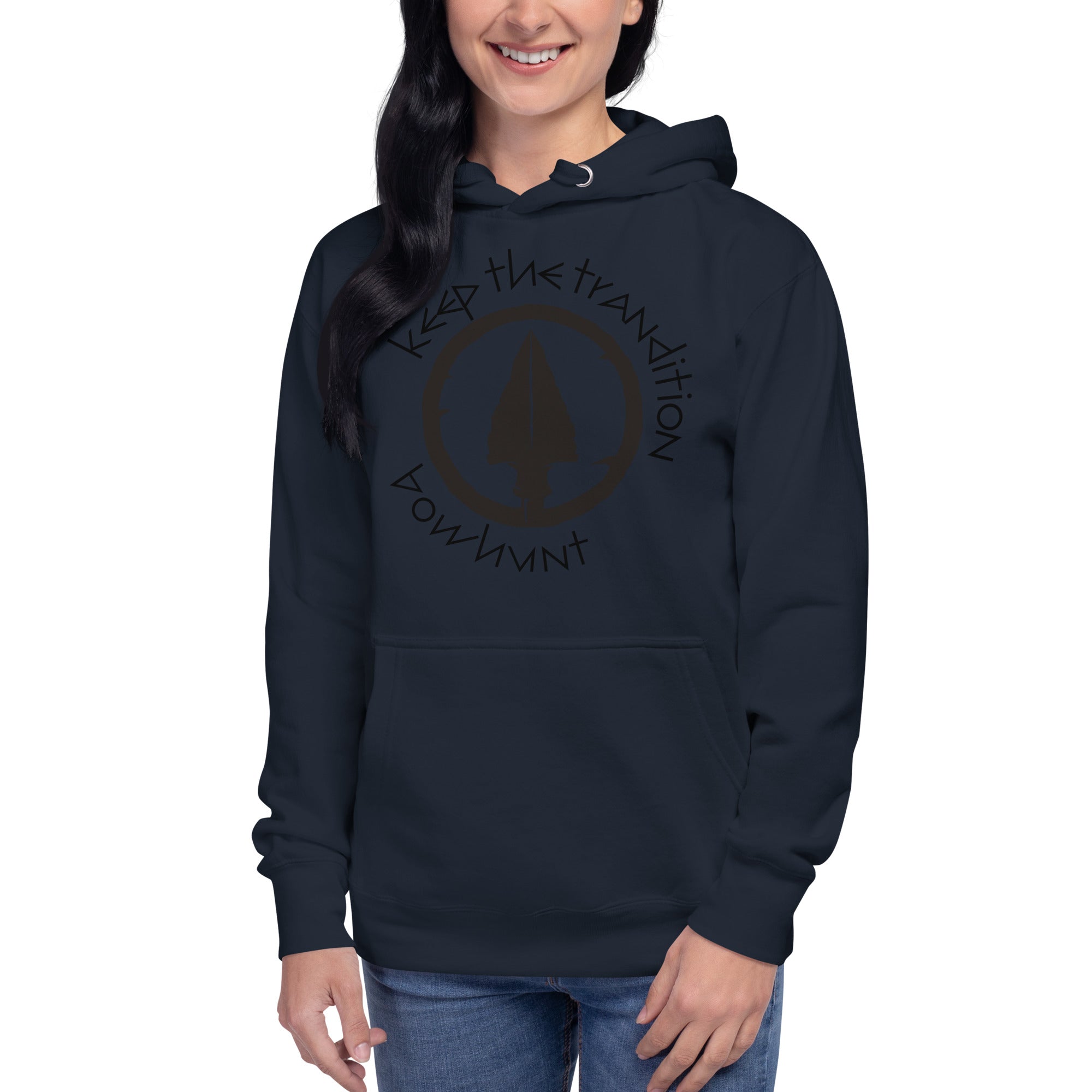 Keep The Tradition Women's Heavy Hoodie - Bow Hunt