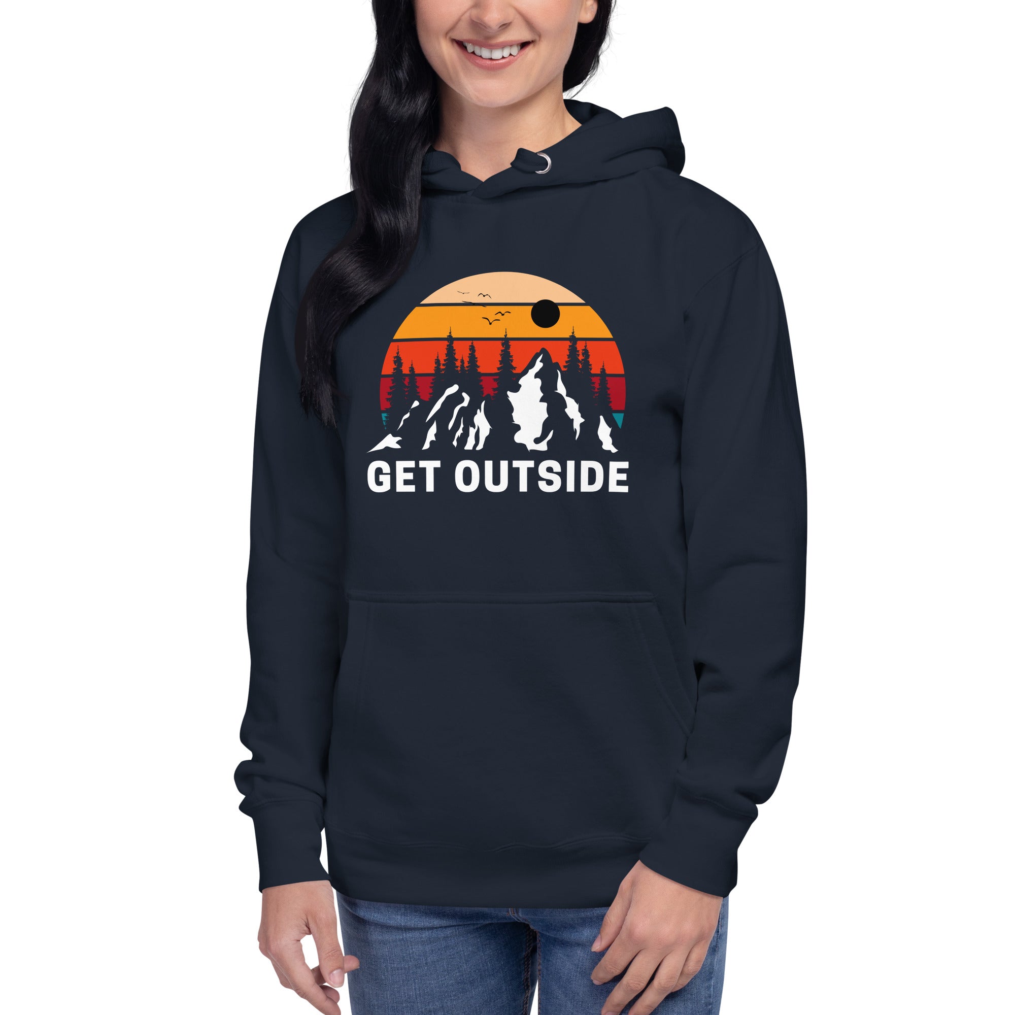 Get Outside Women's Heavy Hoodie