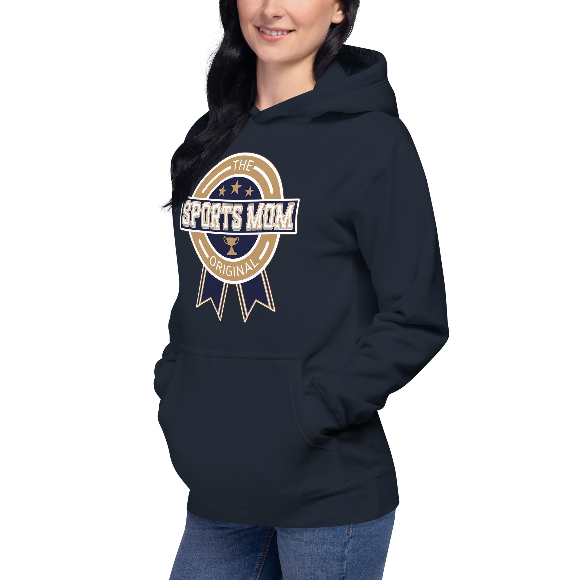 The Original Sports Mom Inaugural Away Game Heavy Hoodie