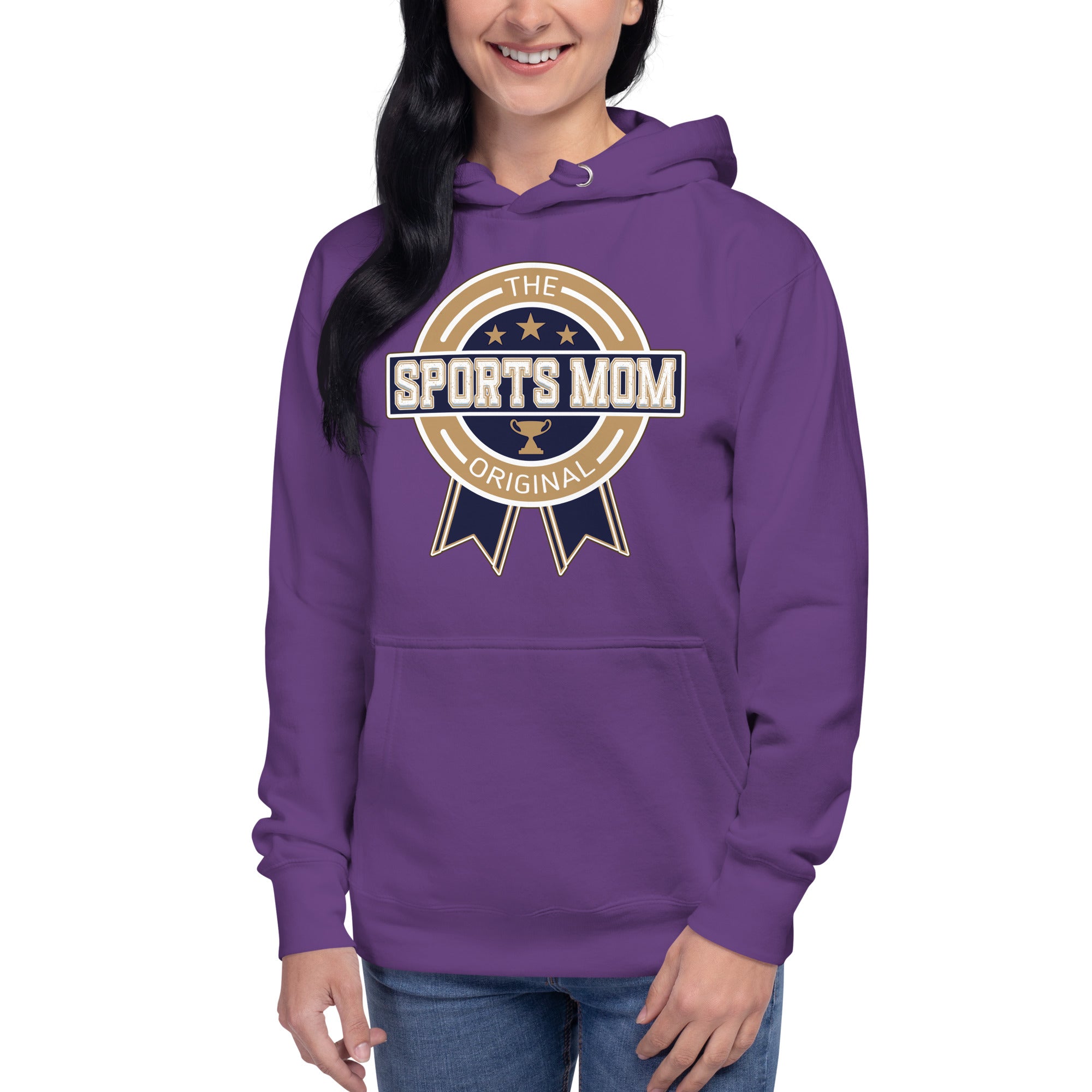 The Original Sports Mom Inaugural Away Game Heavy Hoodie
