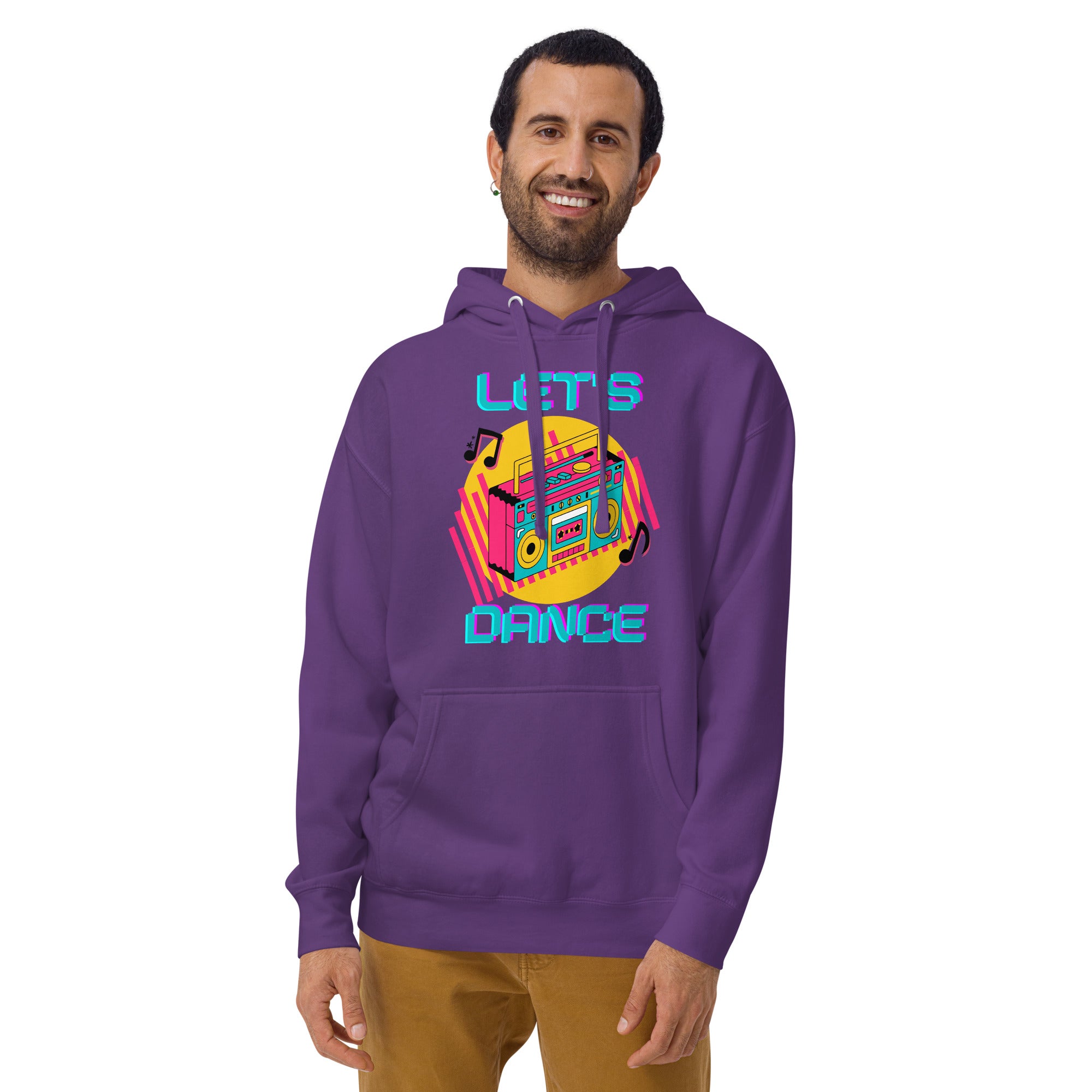 Let's Dance Men's Heavy Hoodie