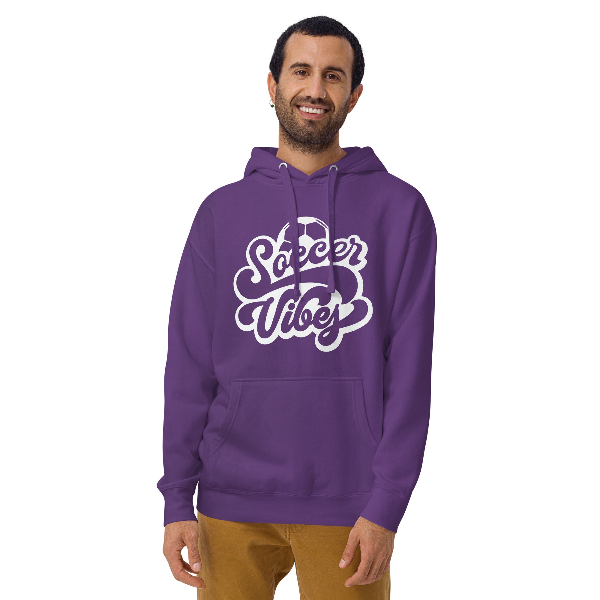 Soccer Vibes Men's Heavy Hoodie
