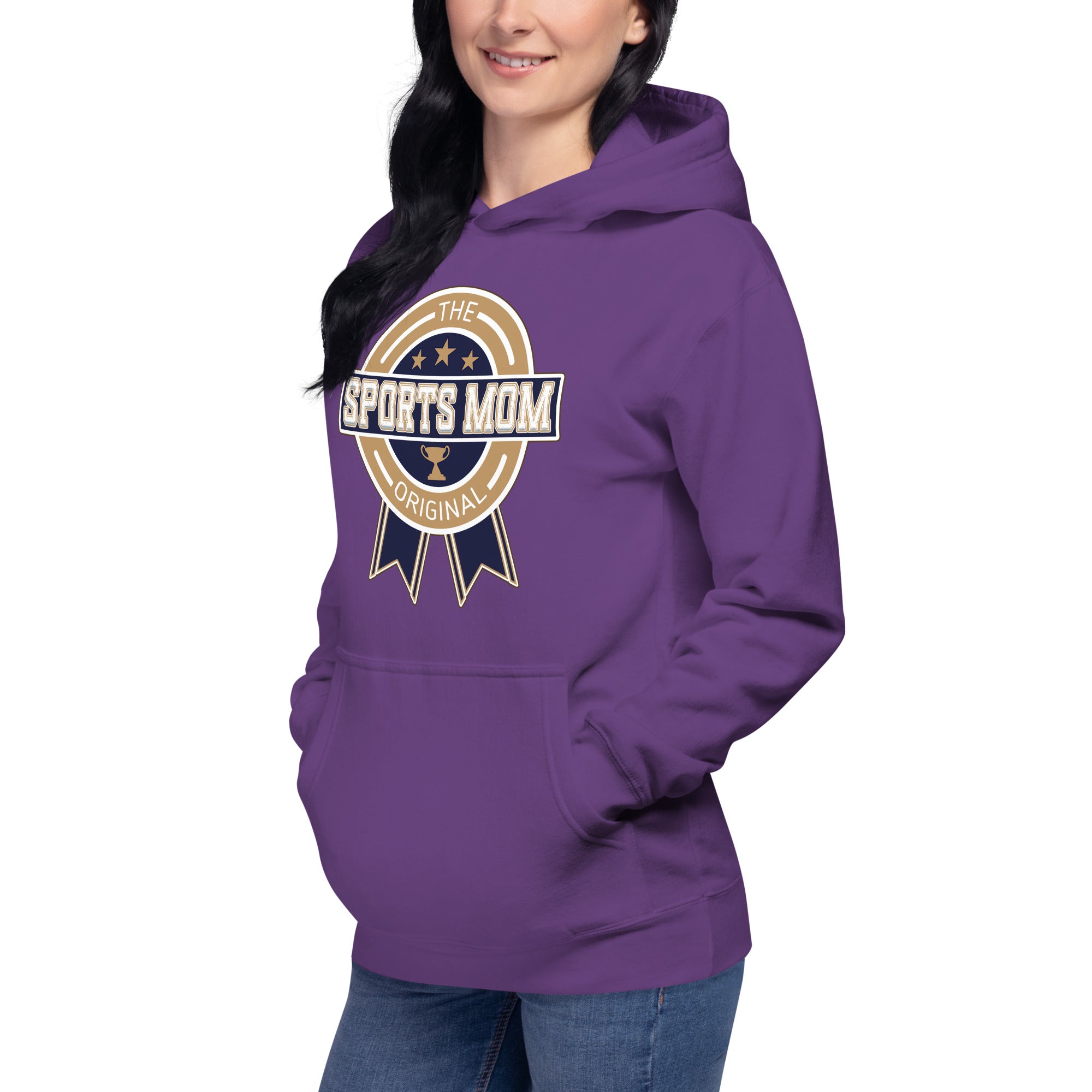 The Original Sports Mom Inaugural Away Game Heavy Hoodie