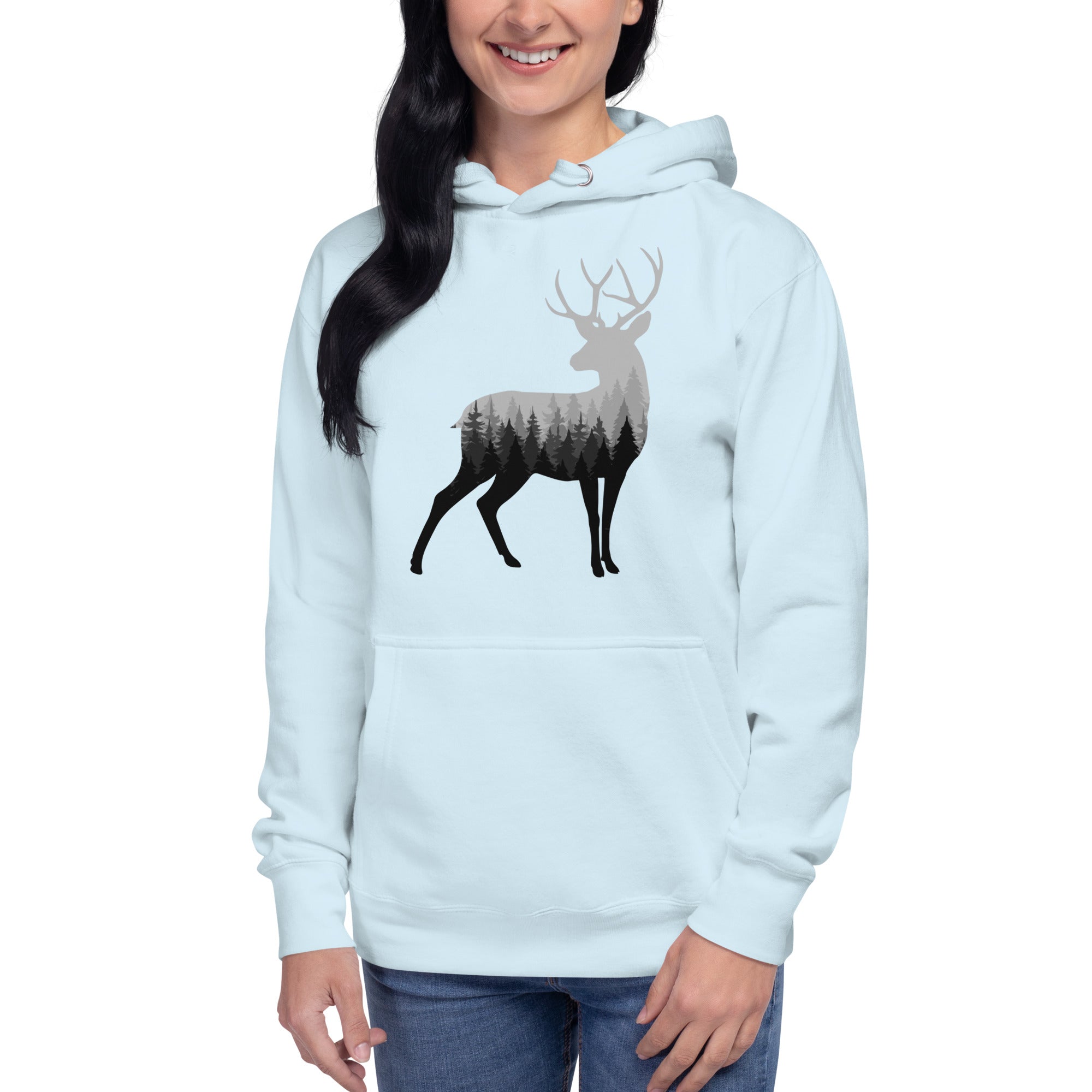 Buck n' Trees Women's Heavy Hoodie