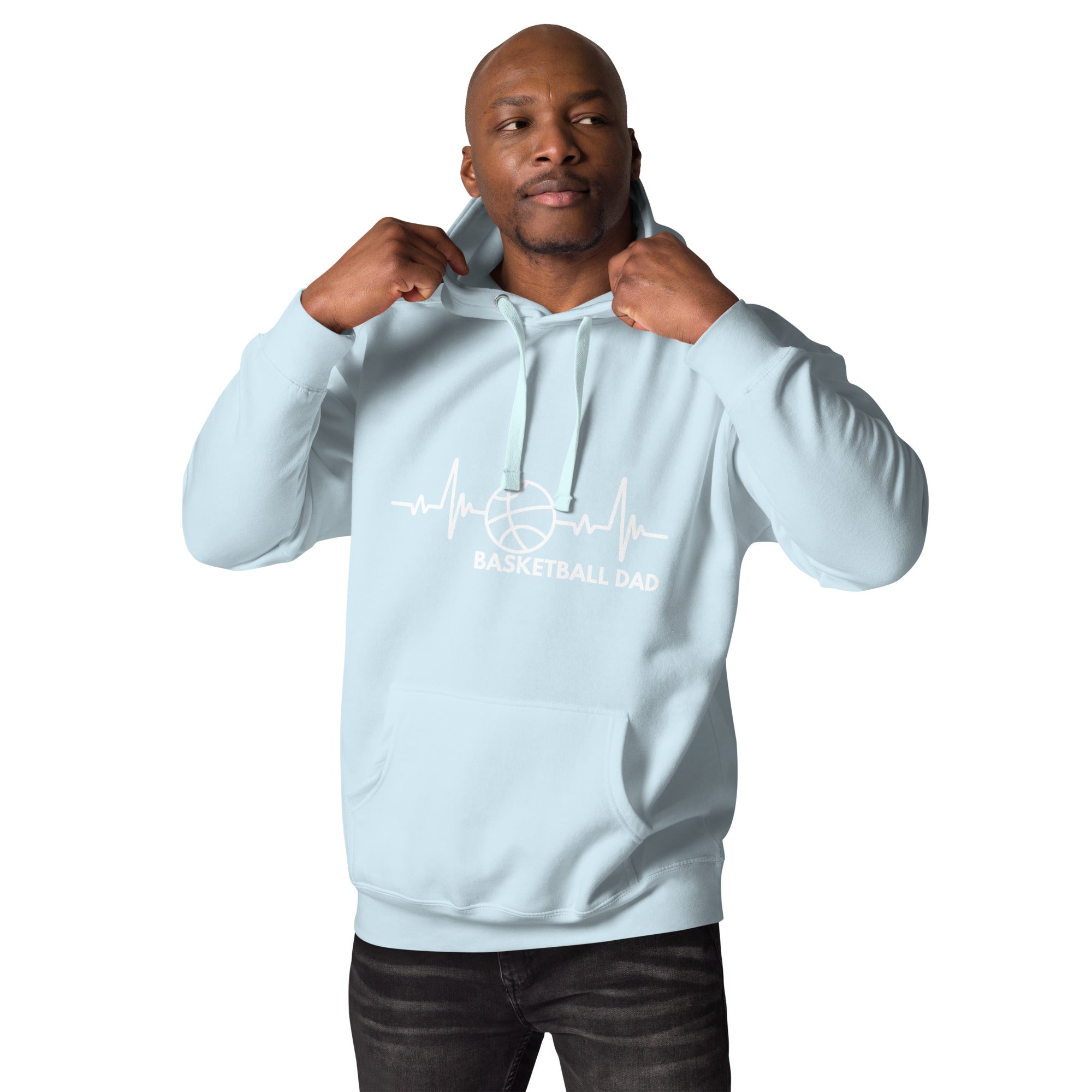 Basketball Dad Men's Heavy Hoodie