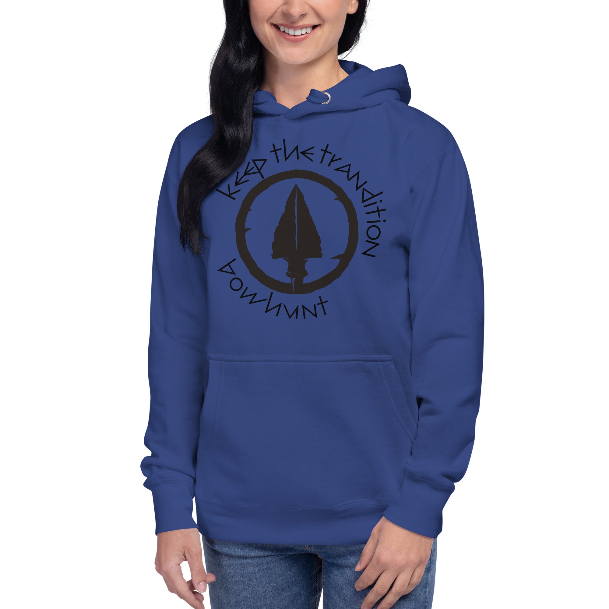 Keep The Tradition Women's Heavy Hoodie - Bow Hunt