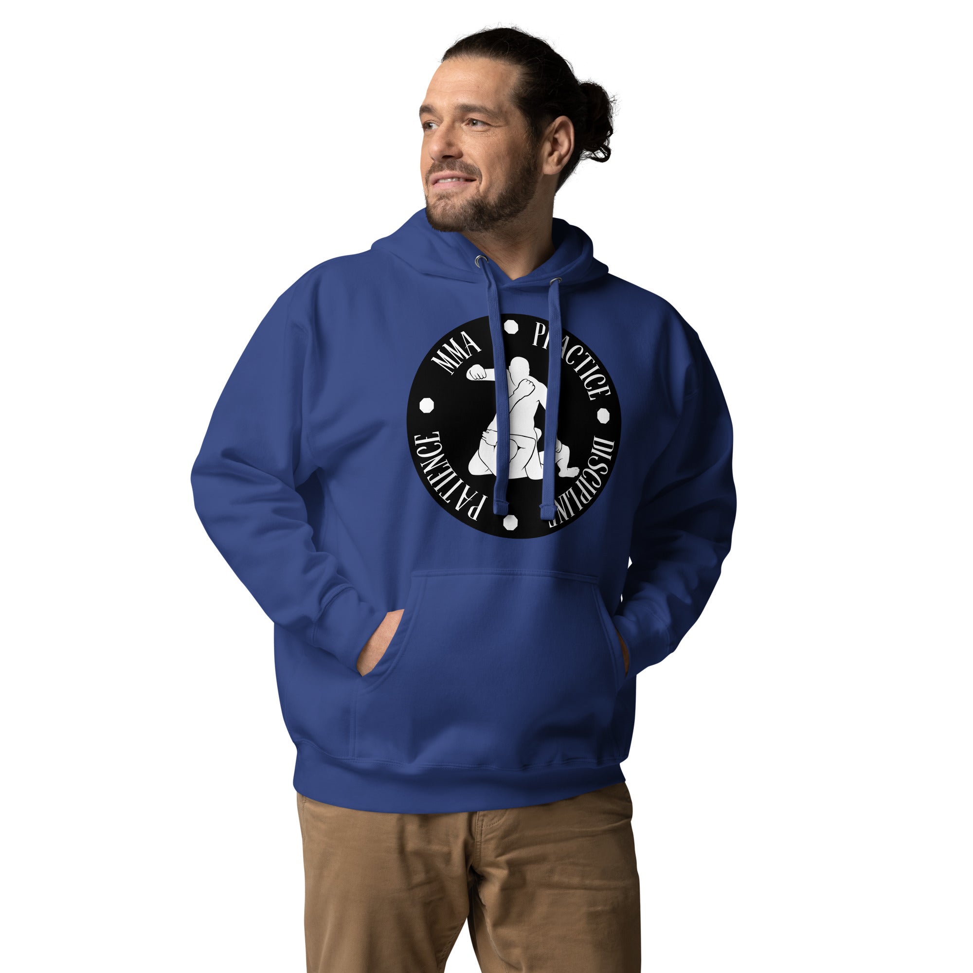 MMA Discipline Practice Patience Original Men's Heavy Hoodie