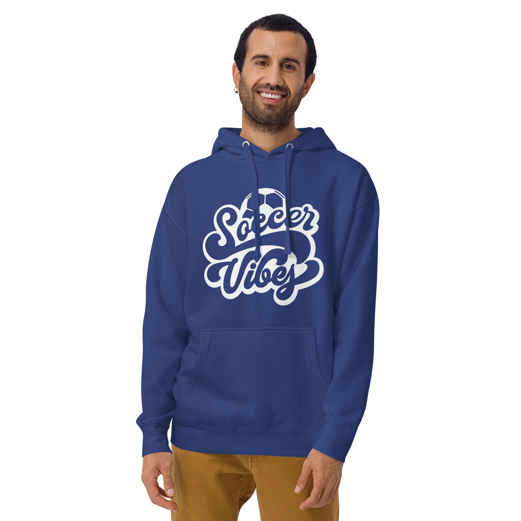 Soccer Vibes Men's Heavy Hoodie