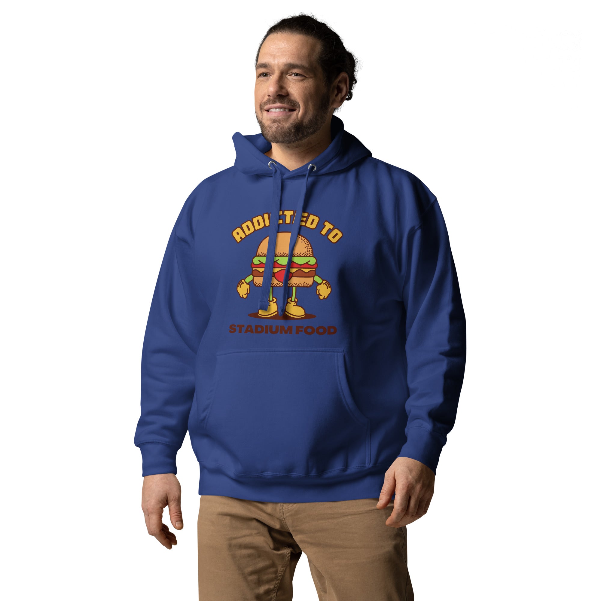 Addicted To Stadium Food Men's Heavy Hoodie