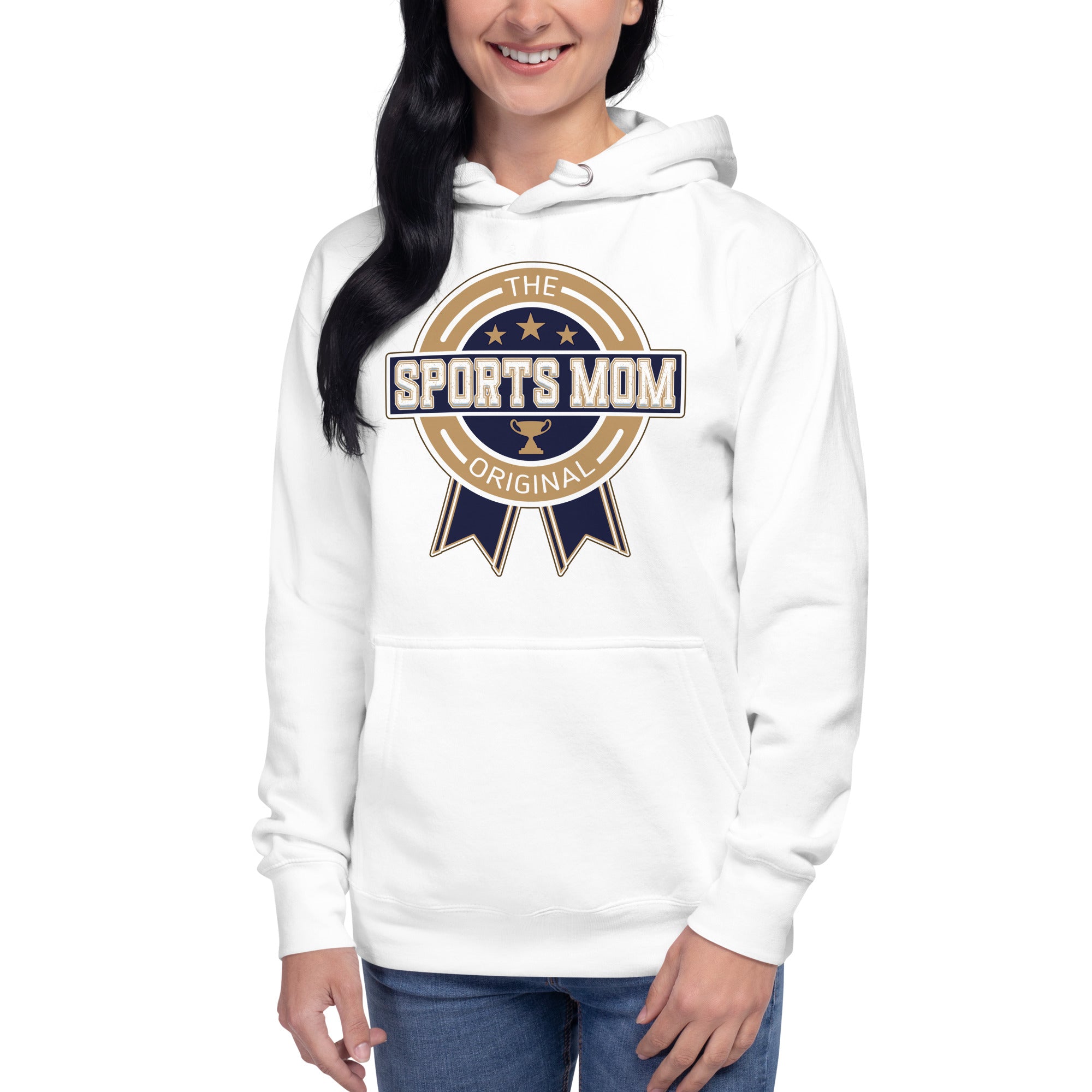 The Original Sports Mom Inaugural Away Game Heavy Hoodie