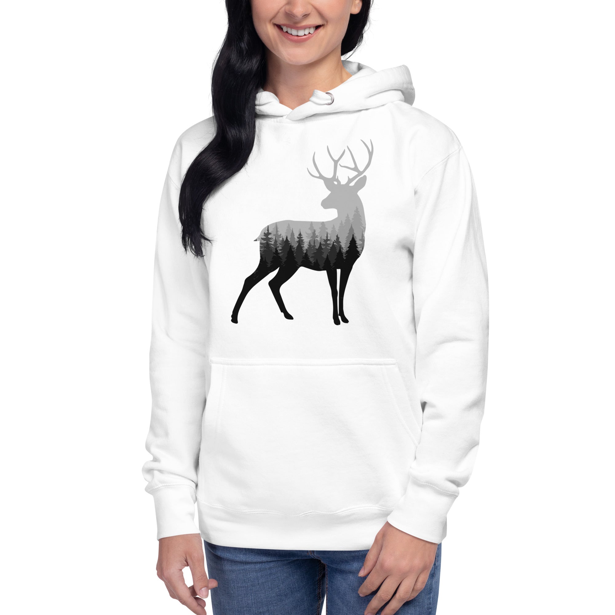 Buck n' Trees Women's Heavy Hoodie