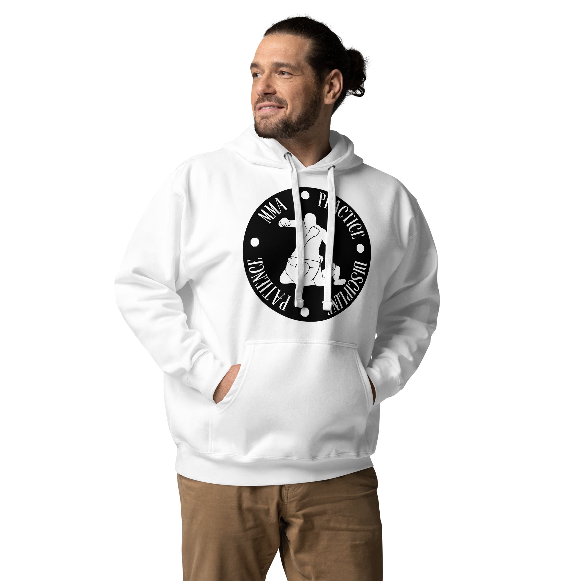 MMA Discipline Practice Patience Original Men's Heavy Hoodie