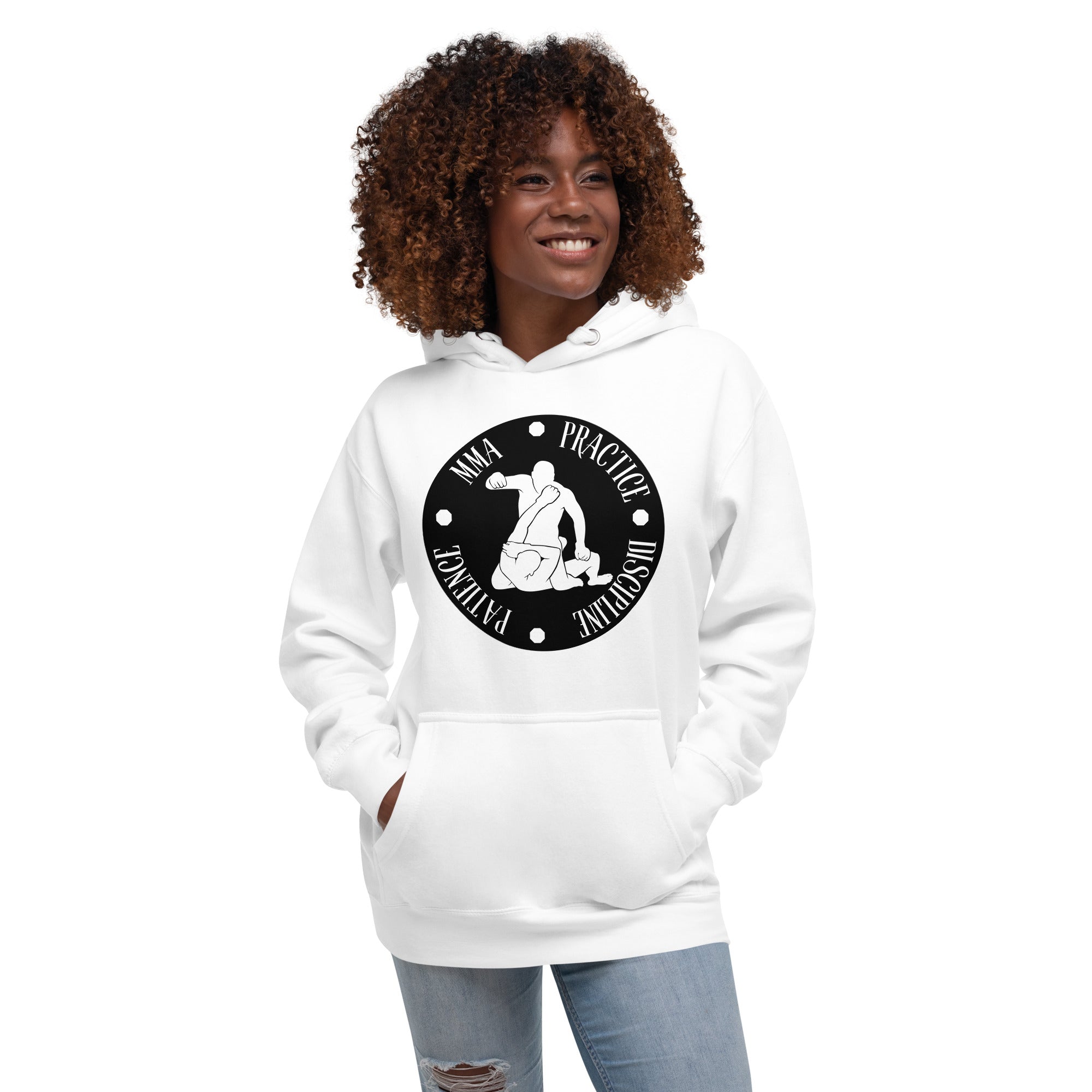 MMA Discipline Practice Patience Women's Heavy Hoodie