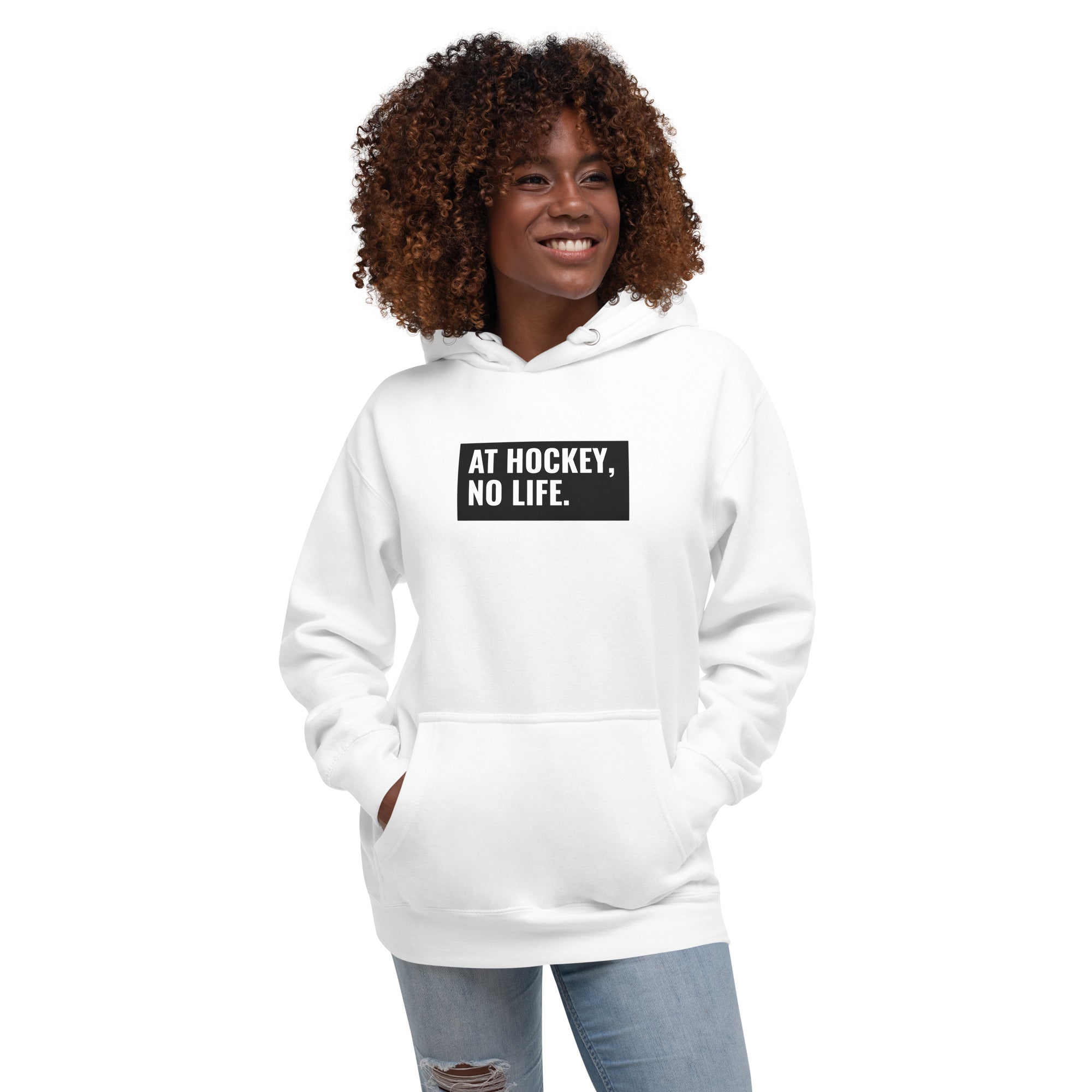 At Hockey, No Life Women's Heavy Hoodie