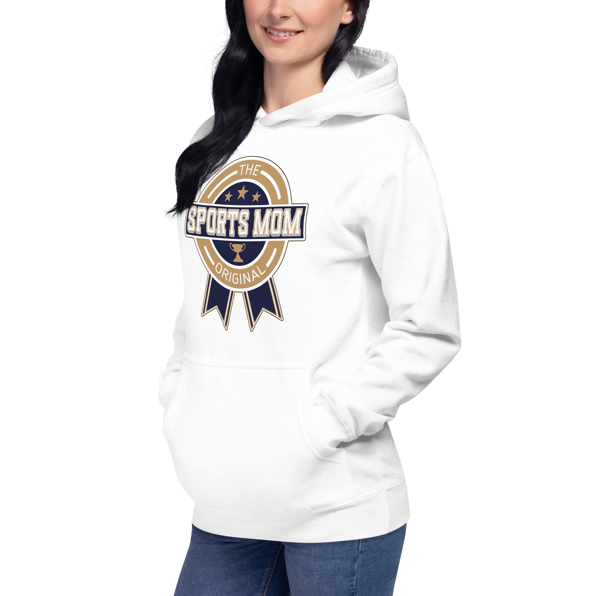 The Original Sports Mom Inaugural Away Game Heavy Hoodie