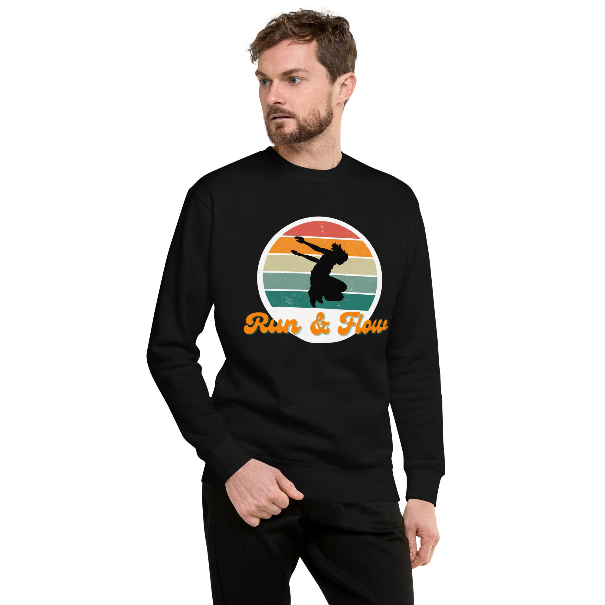 Run & Flow Heavy Crew Sweatshirt