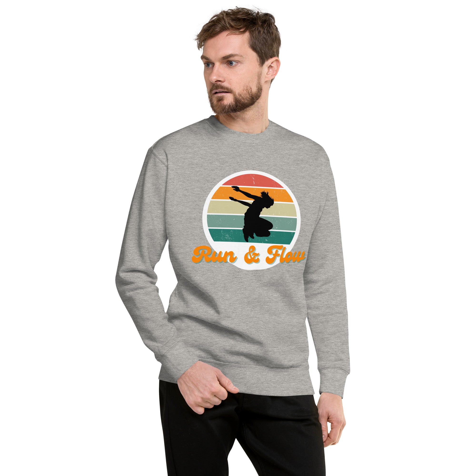 Run & Flow Heavy Crew Sweatshirt