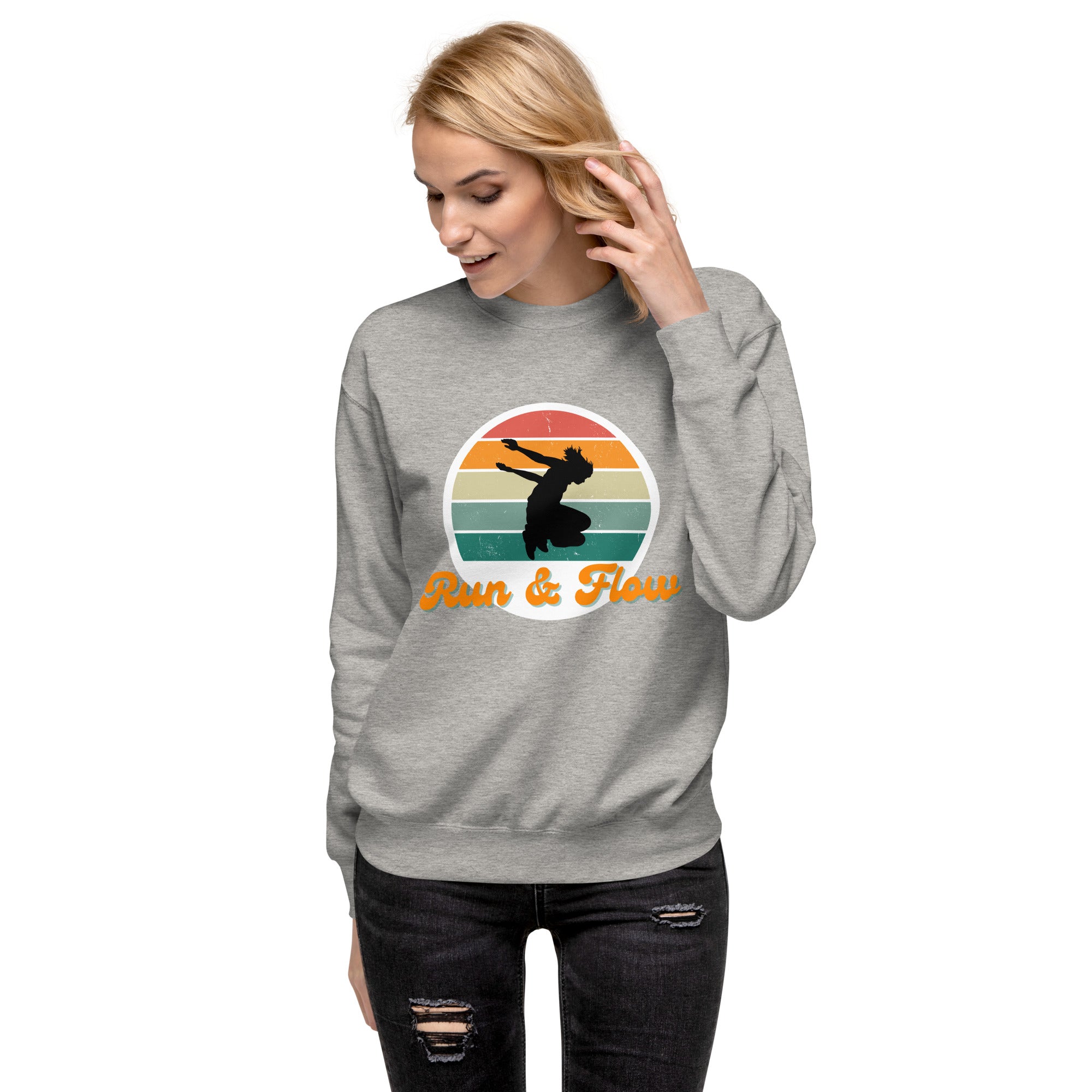 Run & Flow Women's Premium Sweatshirt