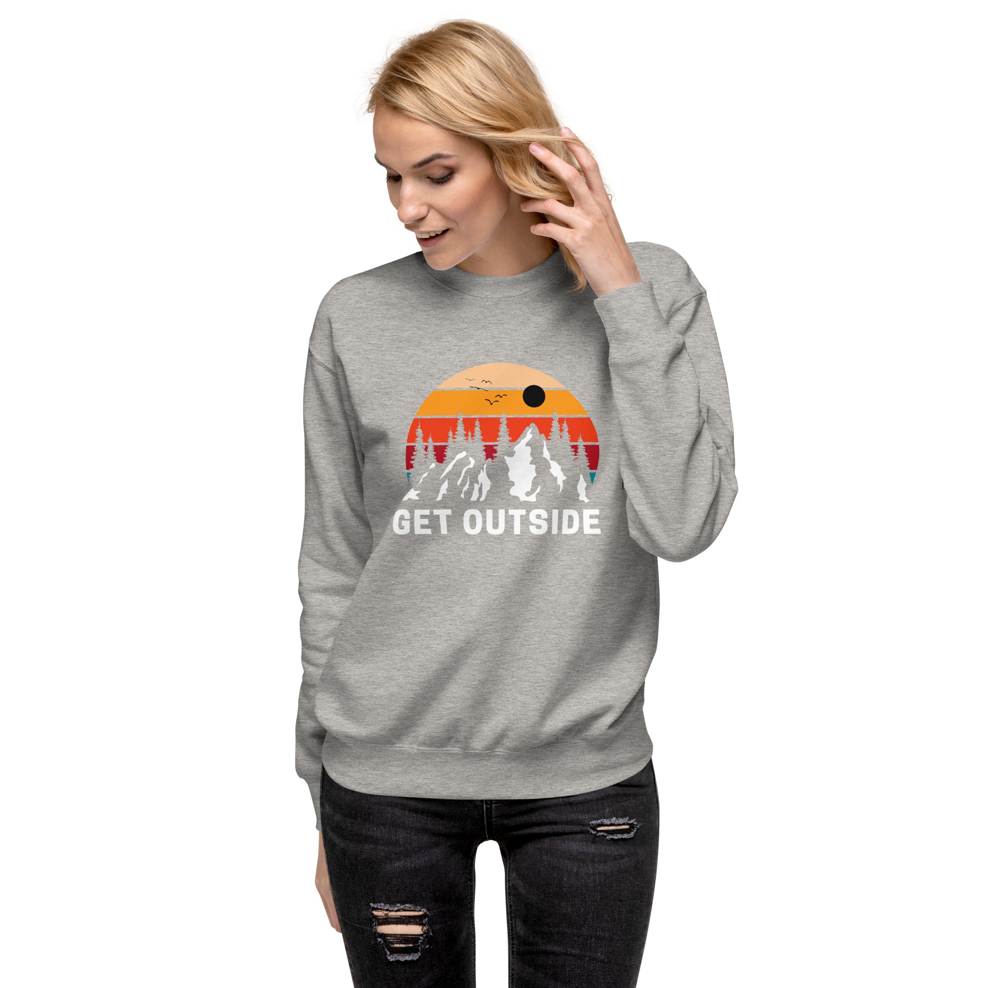Get Outside Women's Premium Sweatshirt