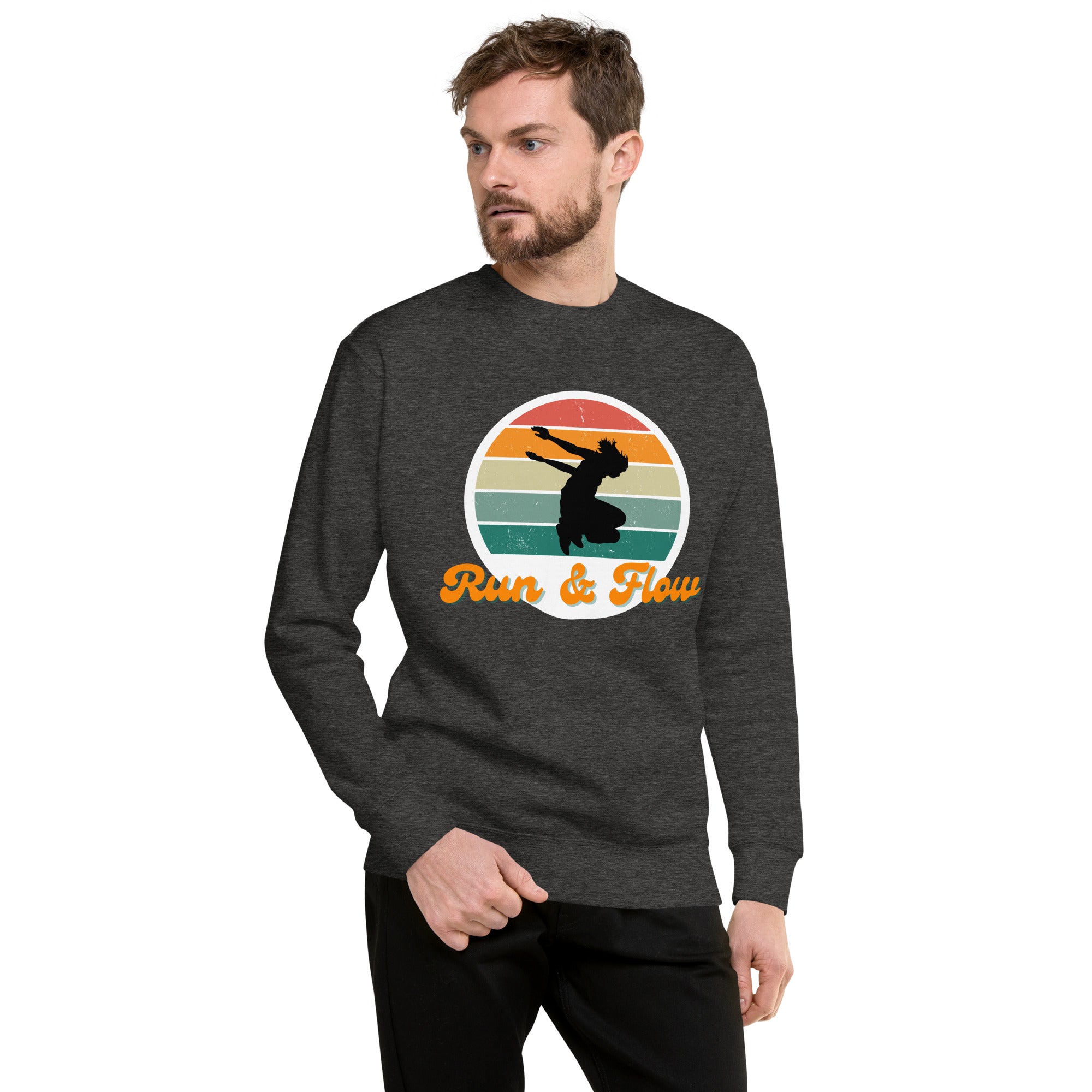 Run & Flow Heavy Crew Sweatshirt