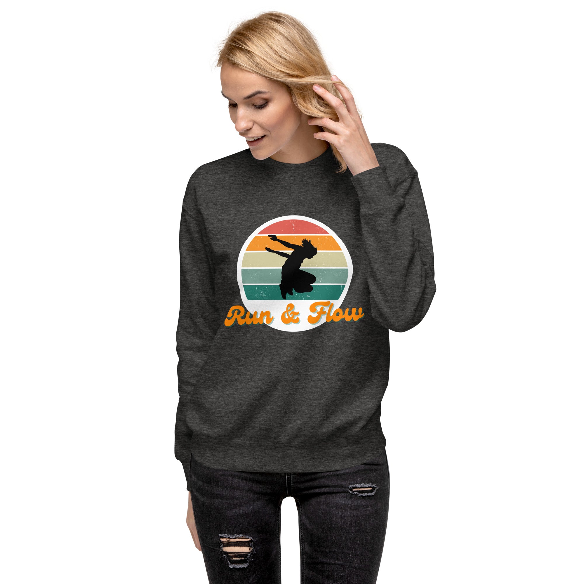 Run & Flow Women's Premium Sweatshirt