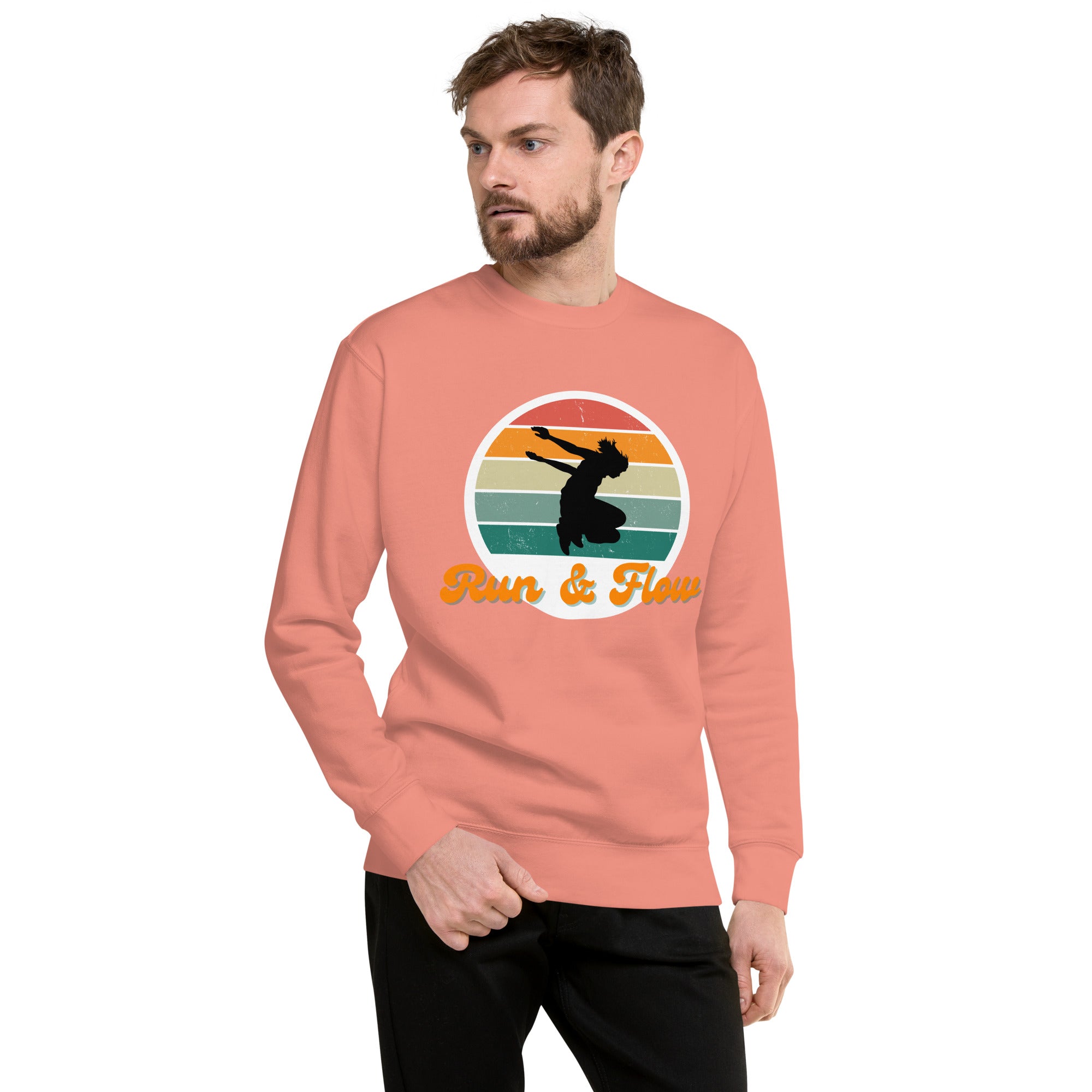 Run & Flow Heavy Crew Sweatshirt