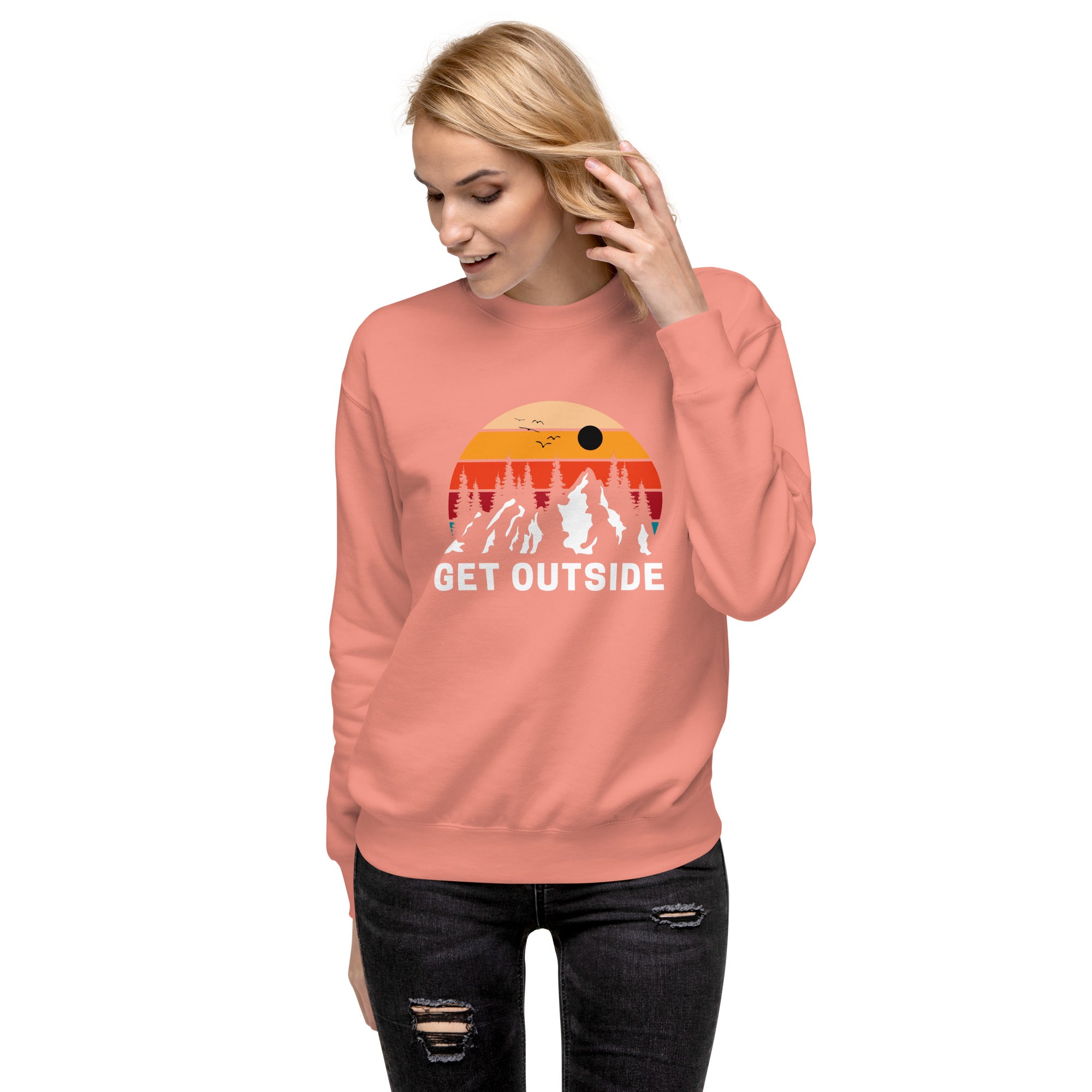 Get Outside Women's Premium Sweatshirt