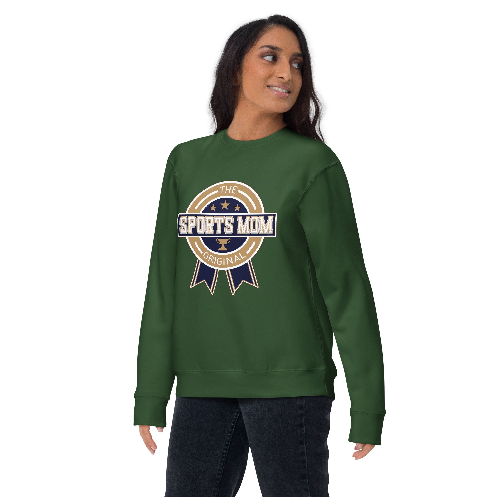 The Original Sports Mom Away Game Comfort Crew Sweatshirt