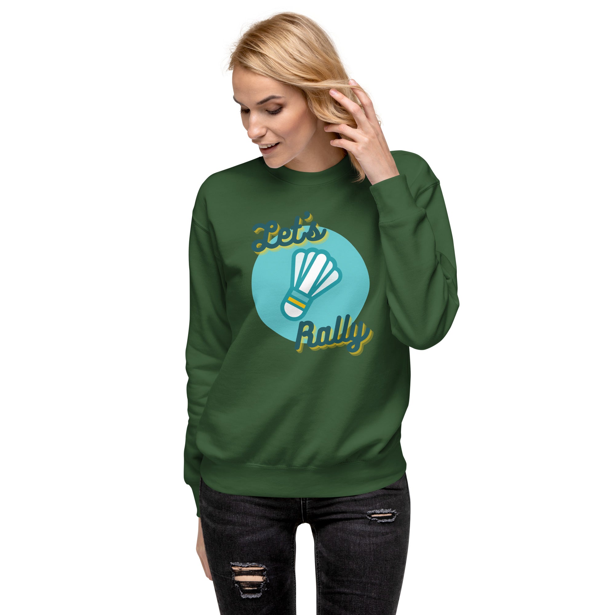 Let's Rally Women's Premium Sweatshirt
