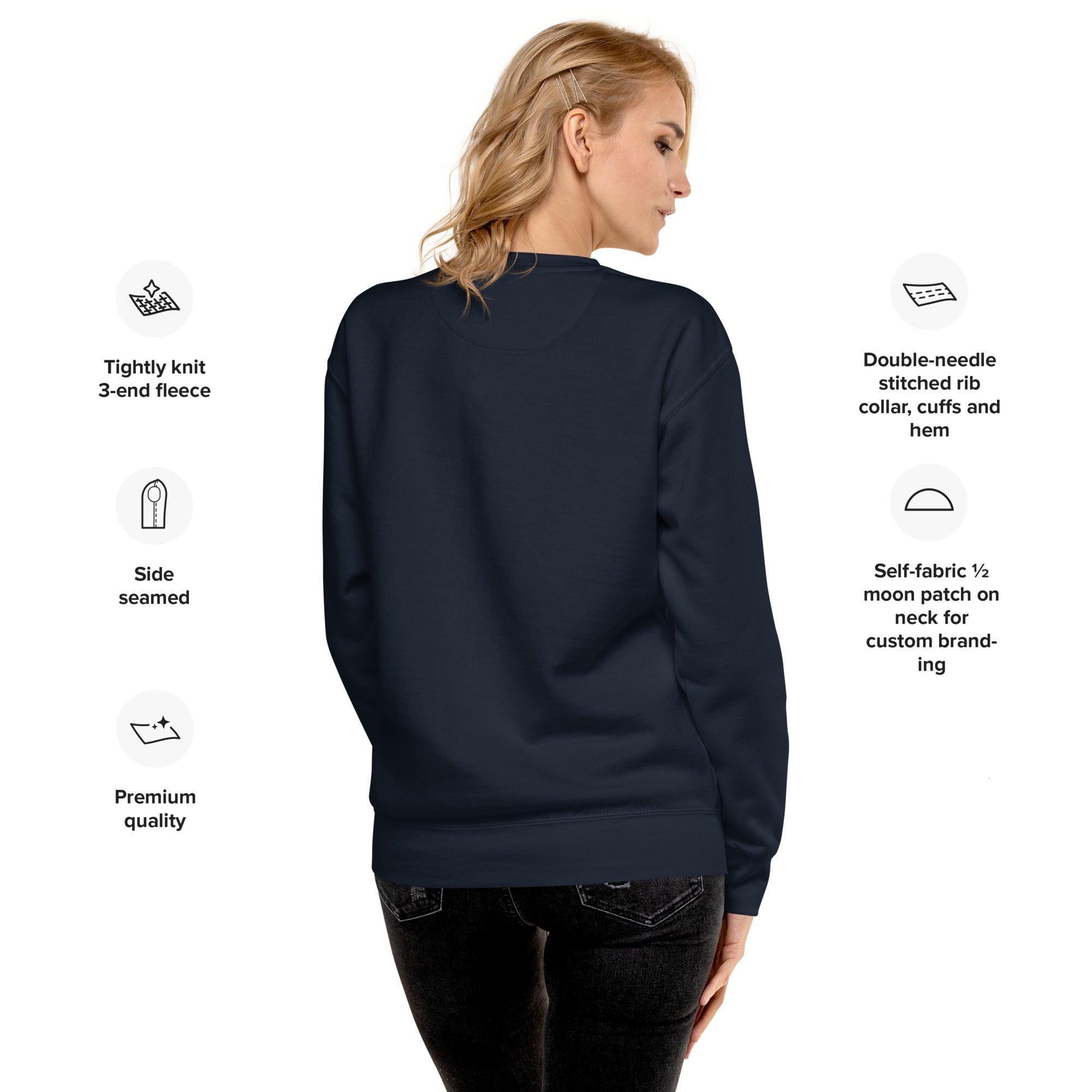 The Original Sports Mom Away Game Comfort Crew Sweatshirt