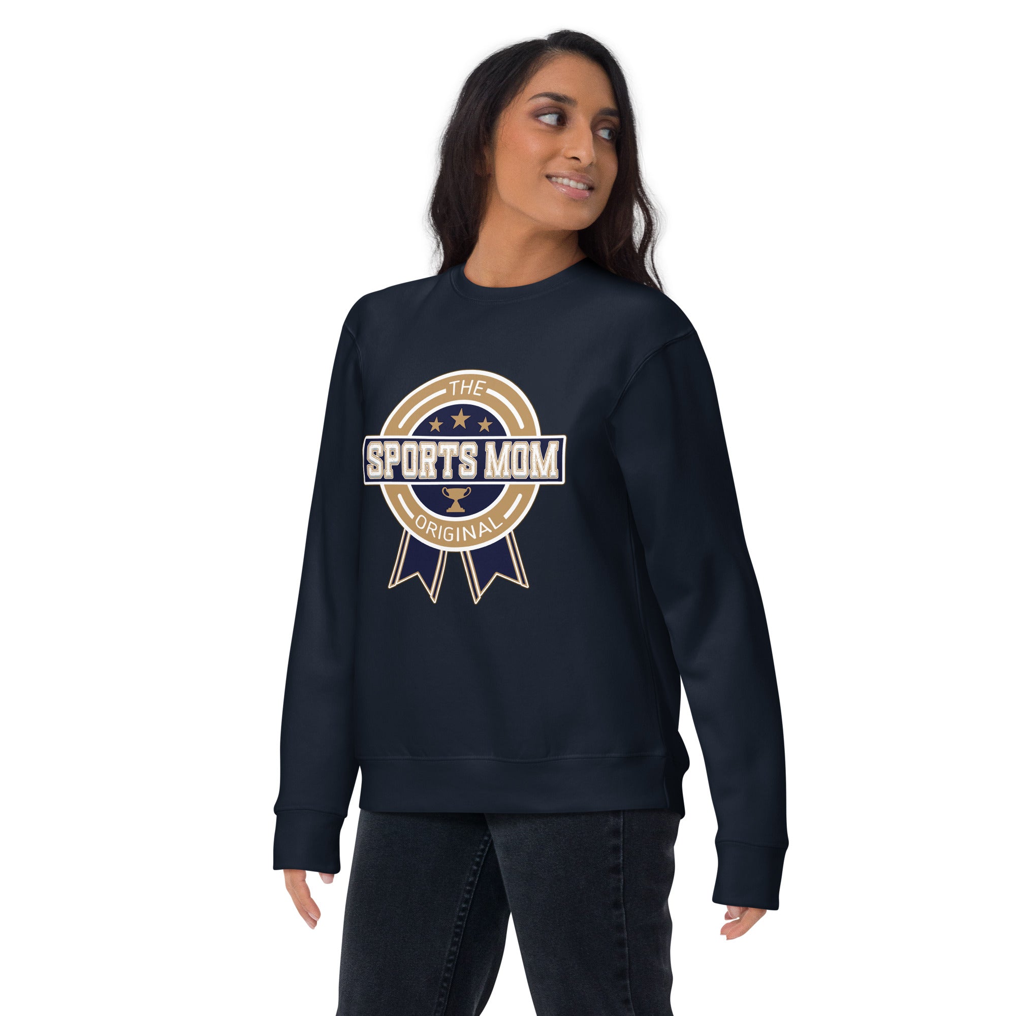 The Original Sports Mom Away Game Comfort Crew Sweatshirt