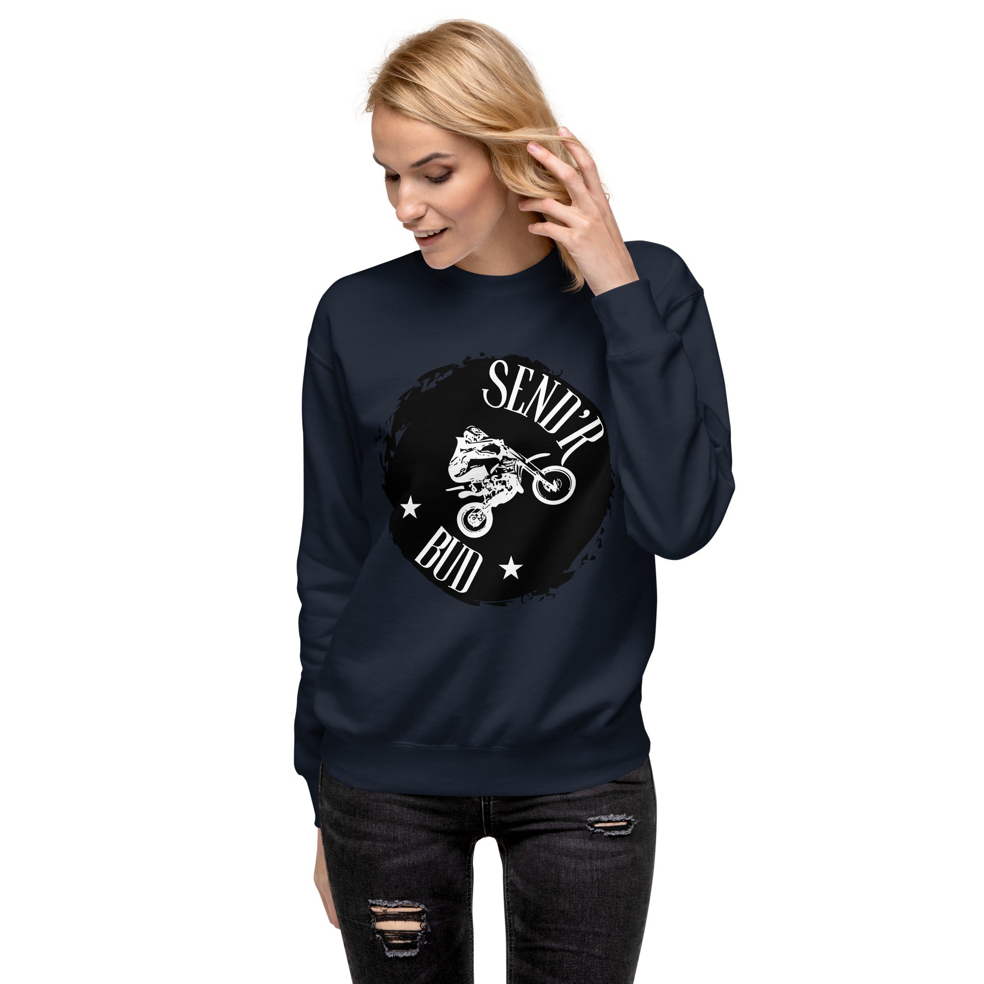 Send'r Bud Women's Premium Sweatshirt