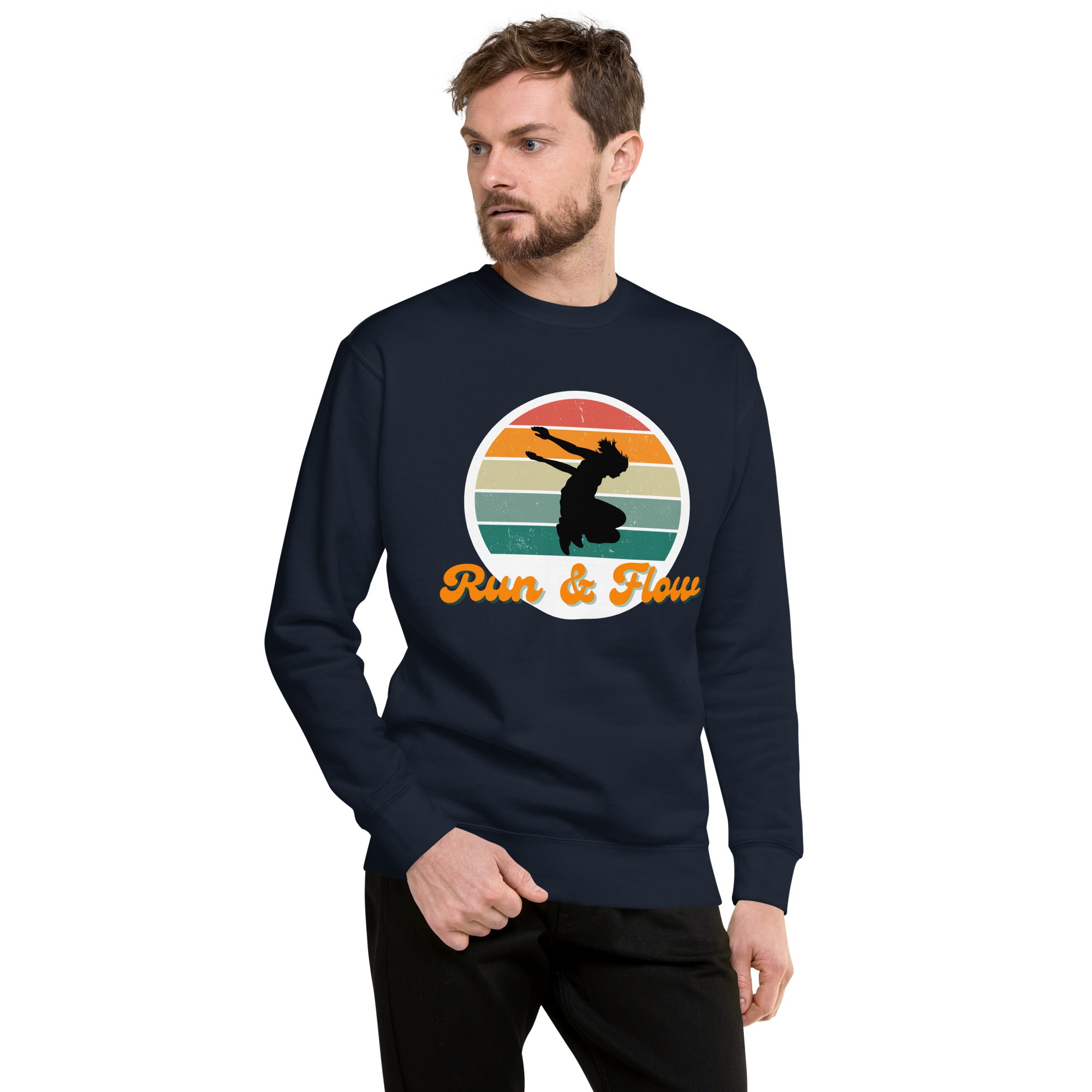 Run & Flow Heavy Crew Sweatshirt